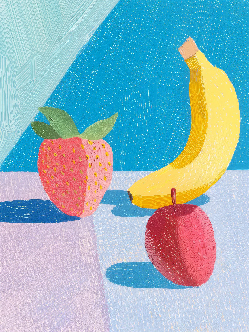 Lebendiges Fruchttrio