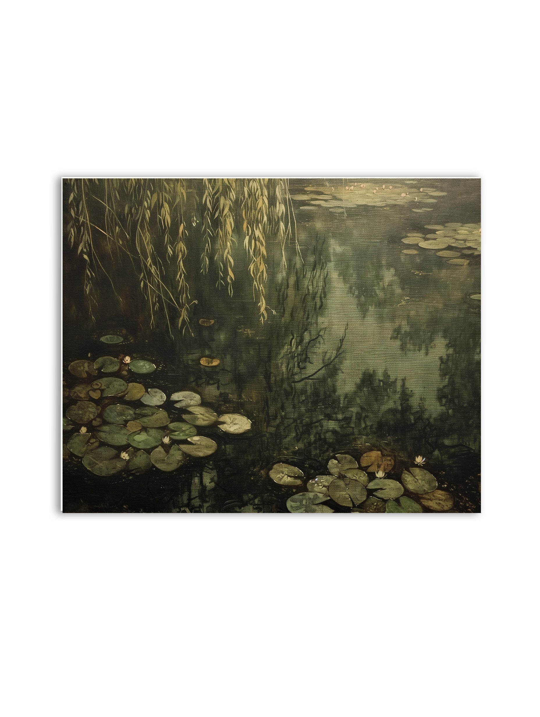 Ruhiger Teich Druck
