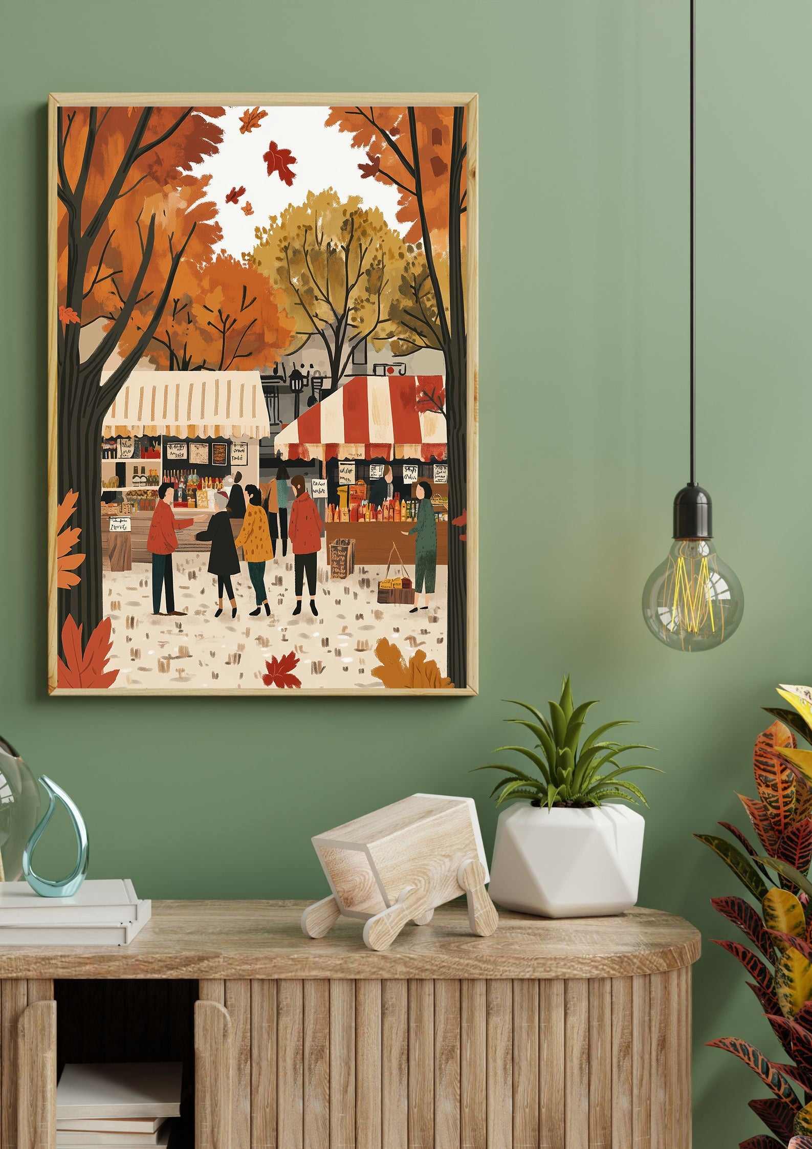 Herbstmarkt Druck