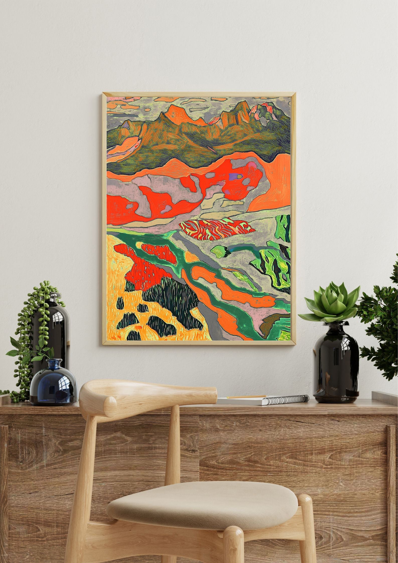 Golden Hills Print