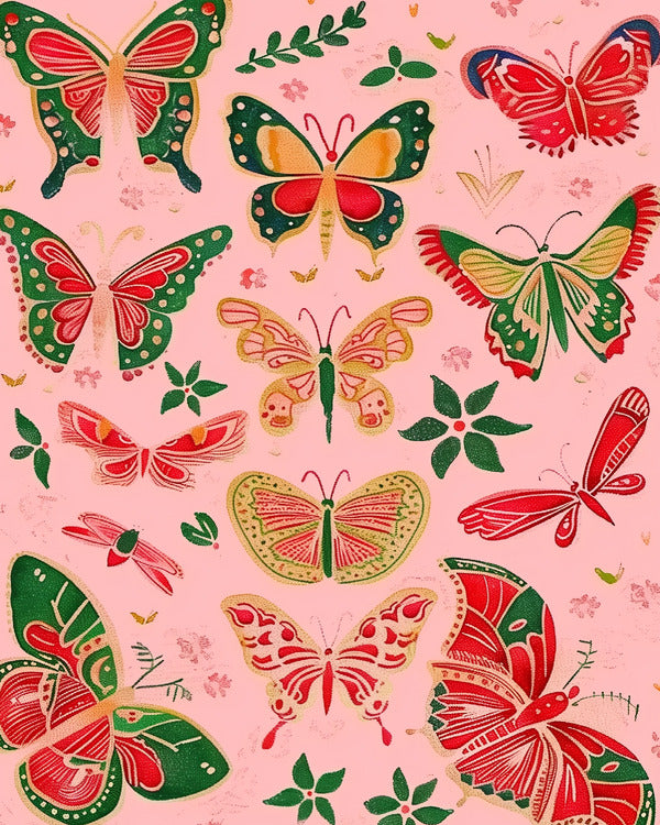 Butterfly Garden Print