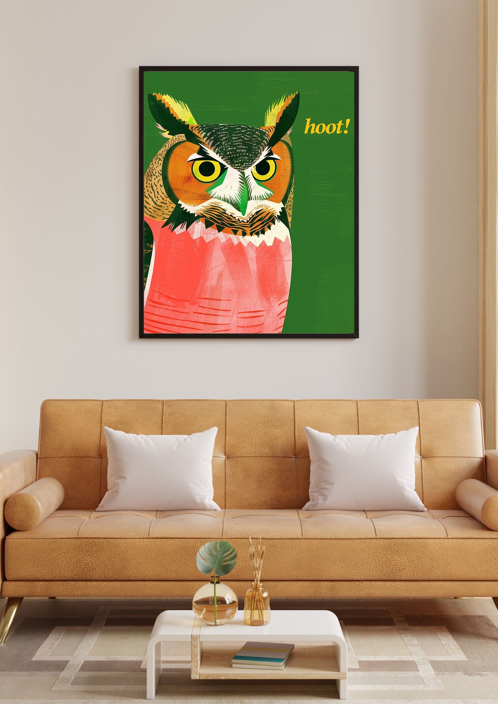 Wise Owl Print