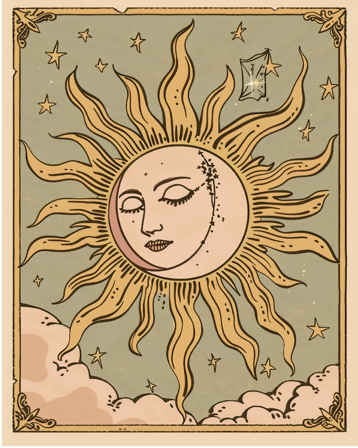 Impression Soleil et Lune