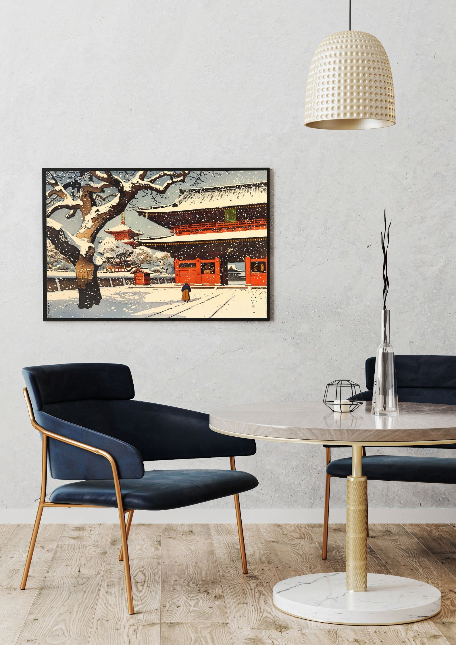 Temple View Print