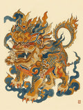 Impression du gardien du dragon