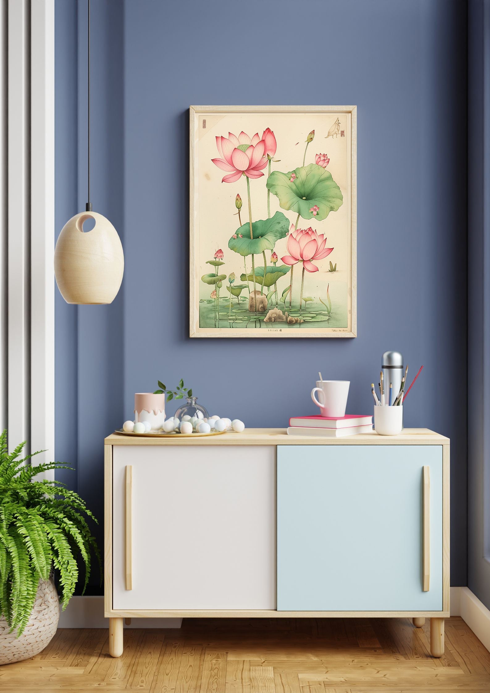 Lotus Field Print