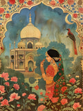 Impression romantique sur le Taj Mahal