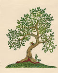 Impression d'art d'arbre bonsaï