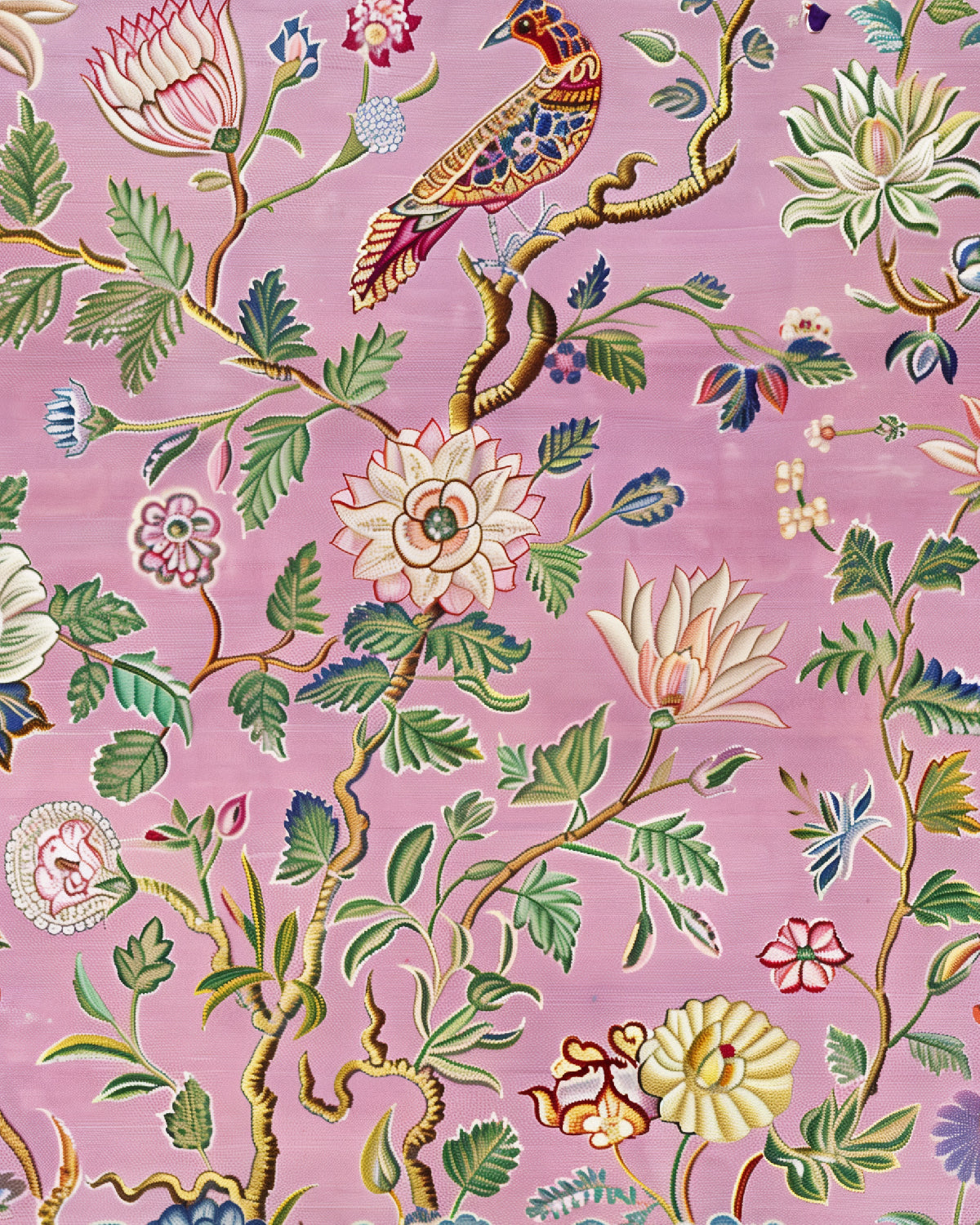 Blooming Birds Tree Print