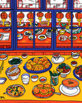 Impression de la table de fête