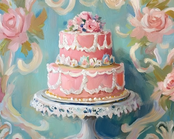 Feier Kuchen Druck
