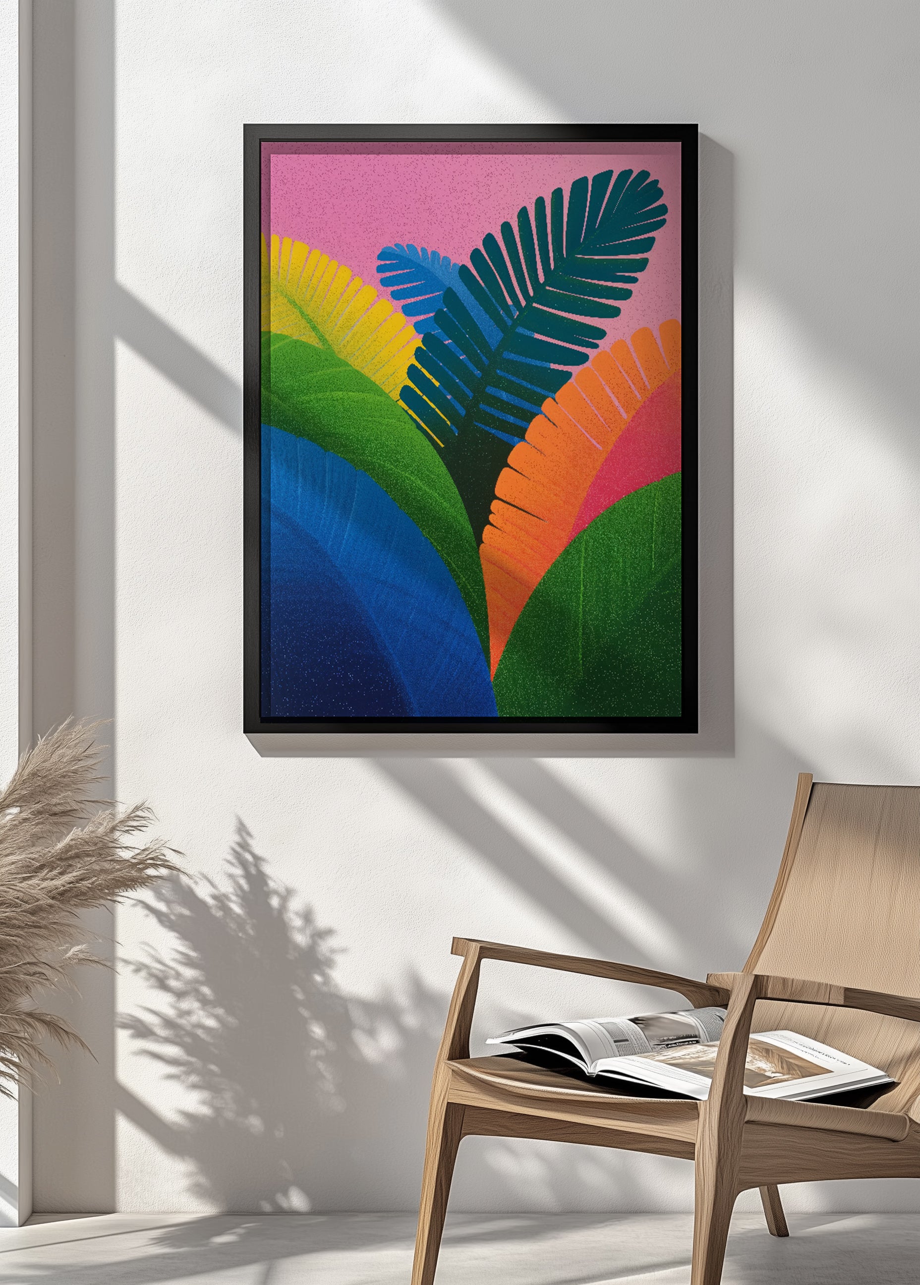 Palm Tree Silhouette Print