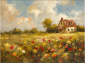 Maison de campagne Imprimer