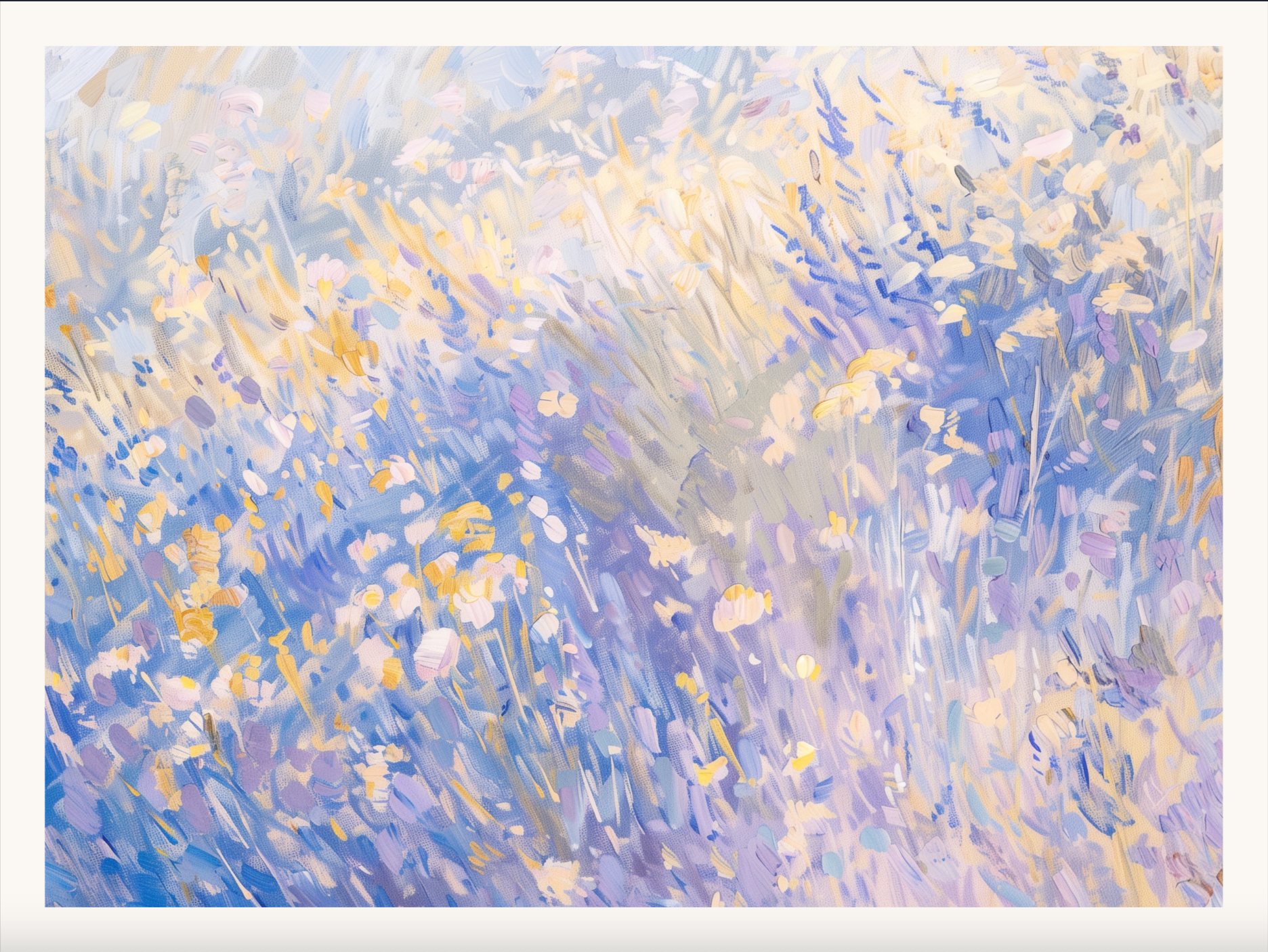 Feldblumen Druck