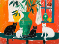Impression de véranda pour chat