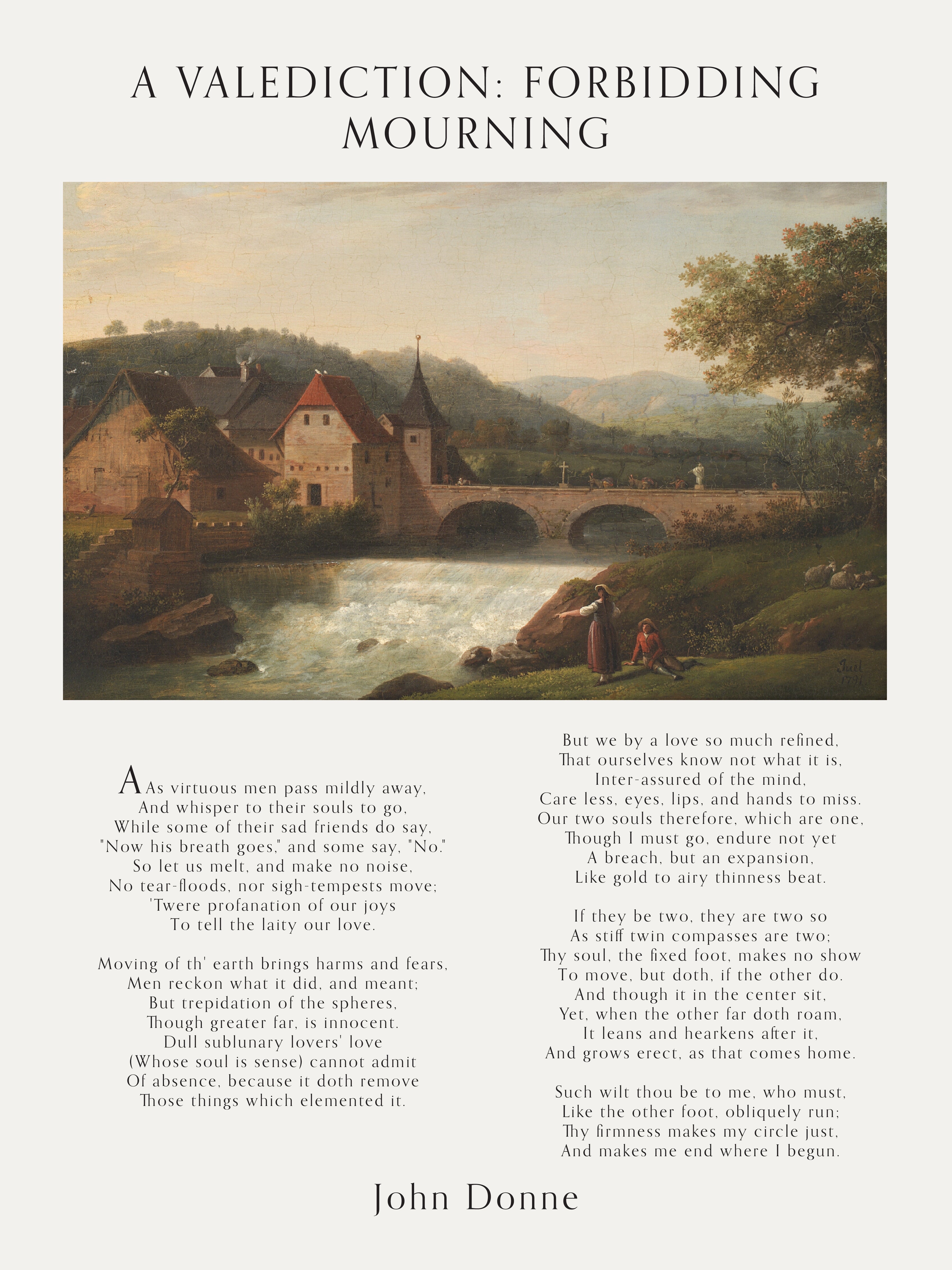 Poésie imprimée de John Donne