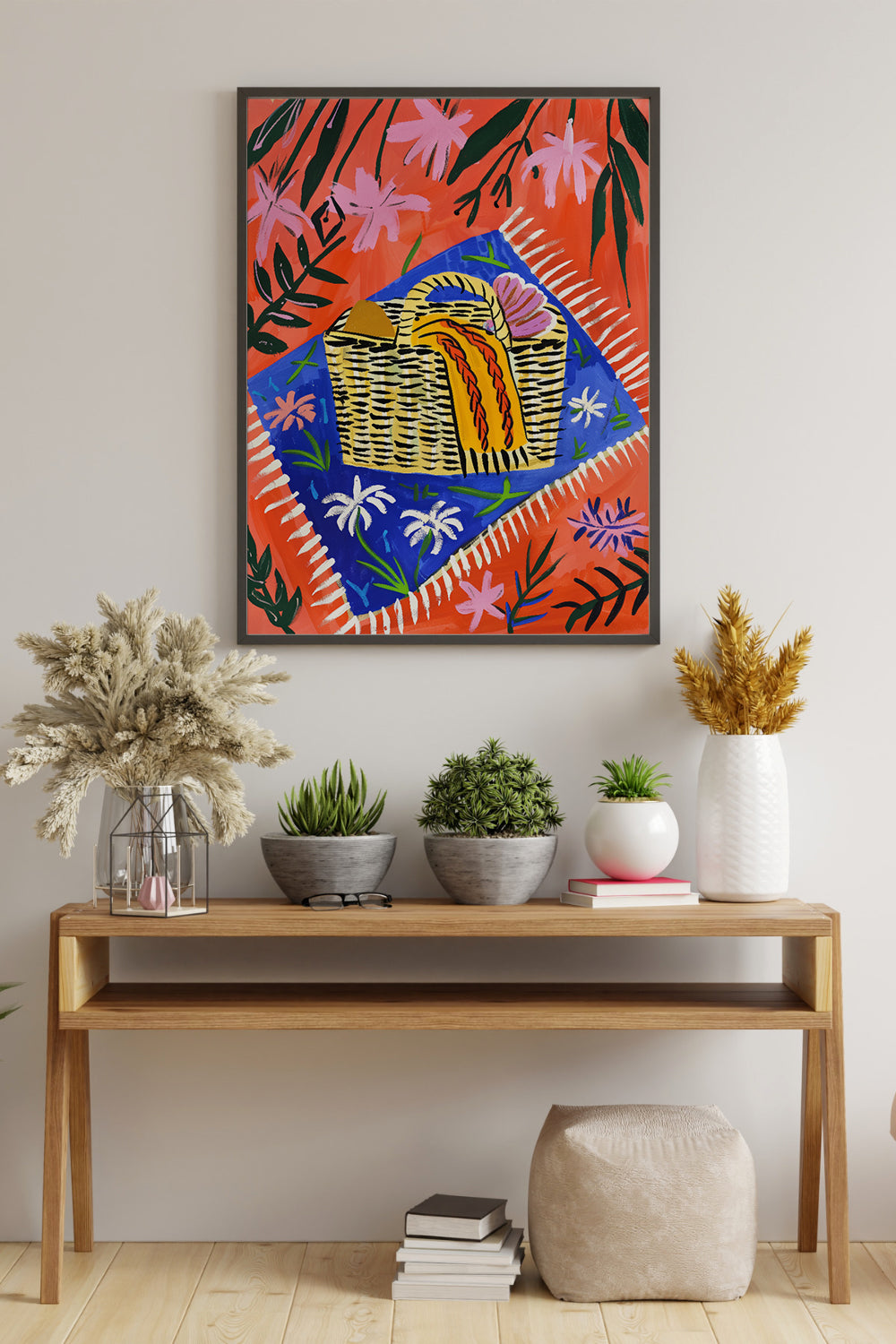 Picnic Basket Delight Print