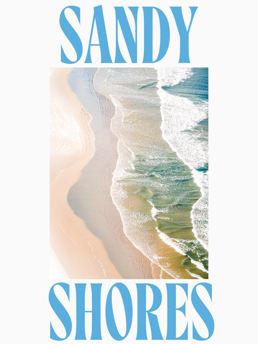 Sandy Beach Shoreline Print