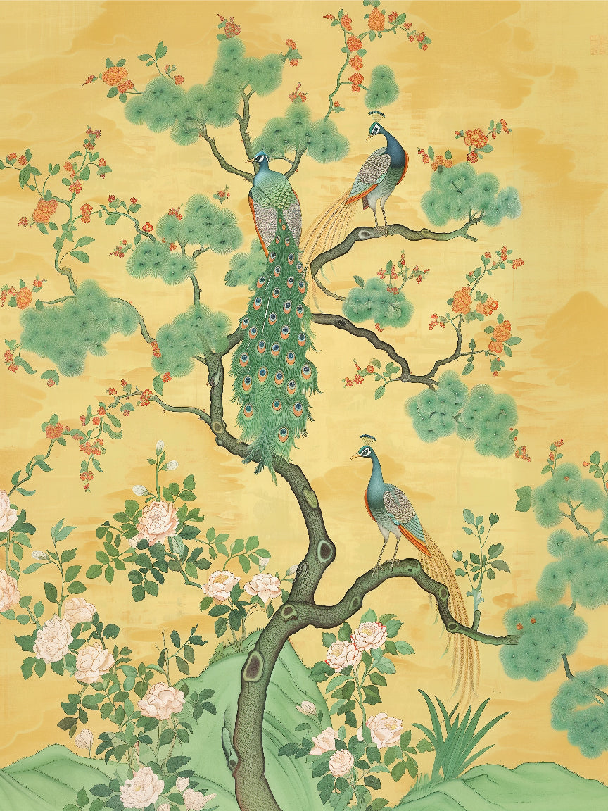 Indischer Pfau Posterdruck