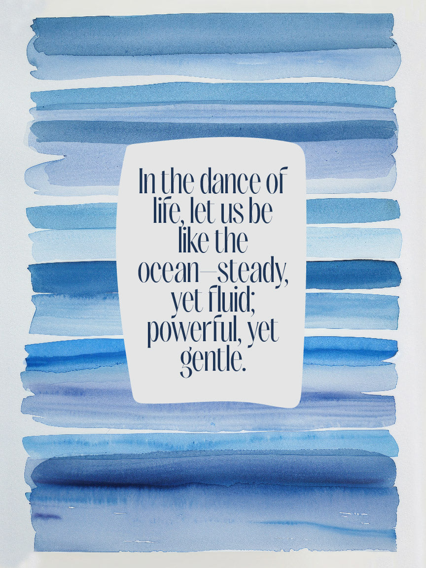 Dance of Life Ocean Print