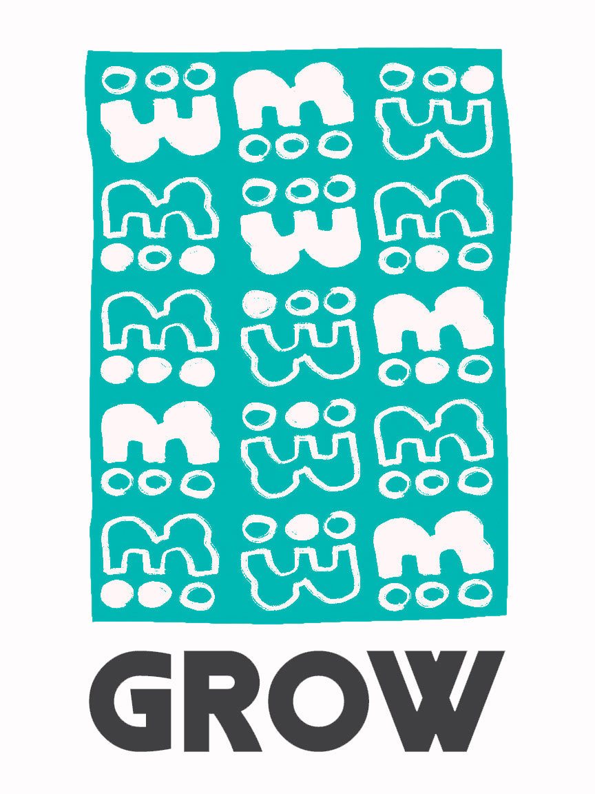 Abstract Growth Motivational Art