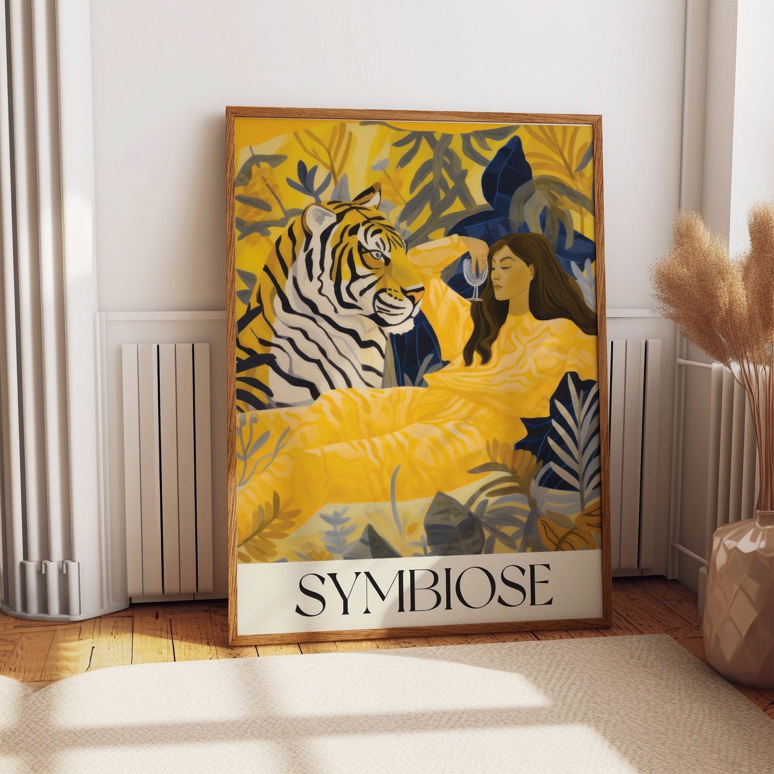 Tiger and Lady Art