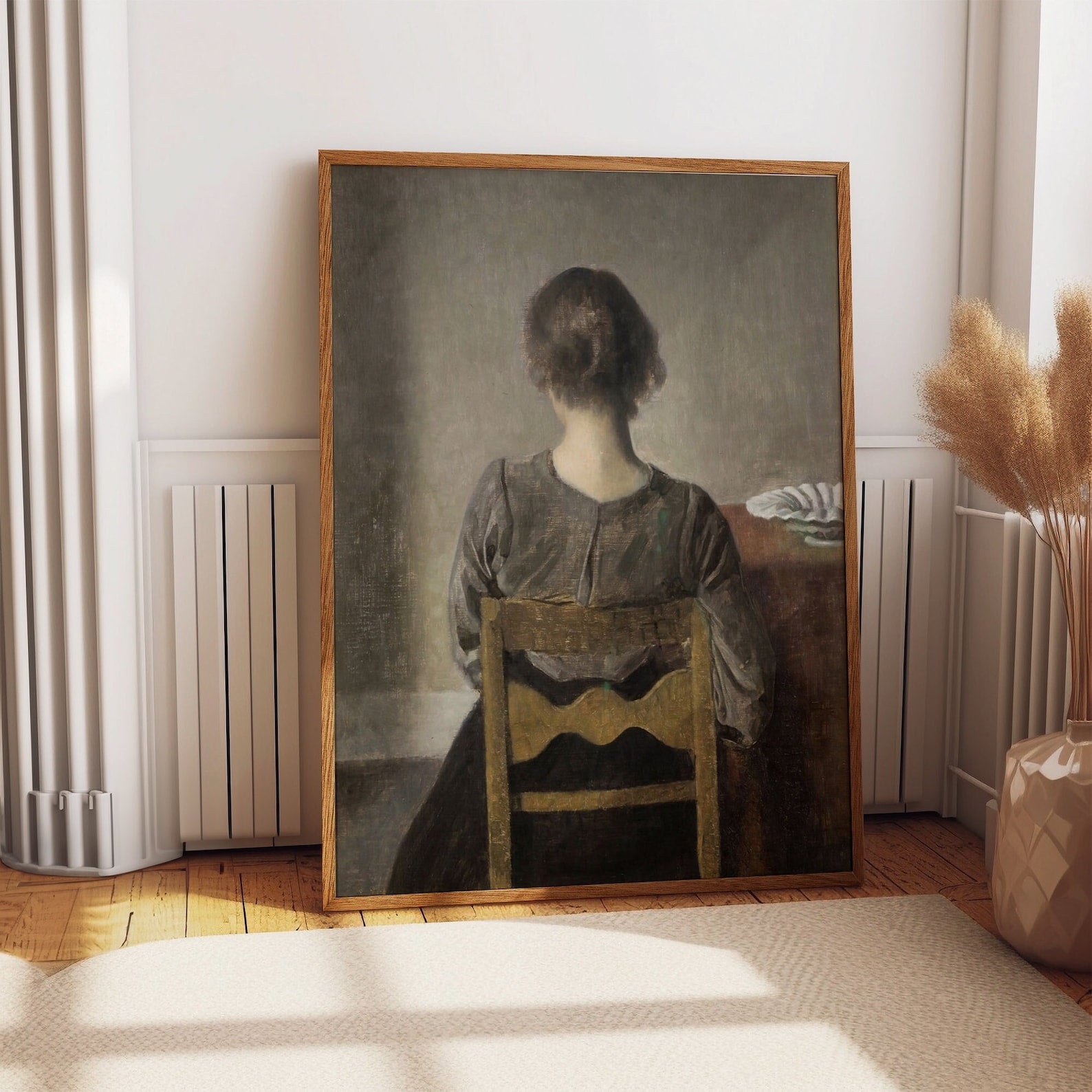 Harmony in Imperfection by Wilhelm Hammershøi