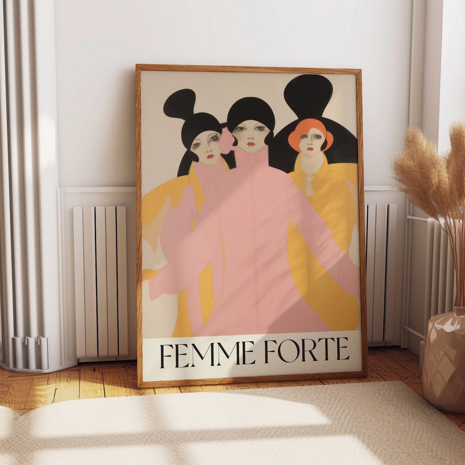 Ladies French Fashion Art