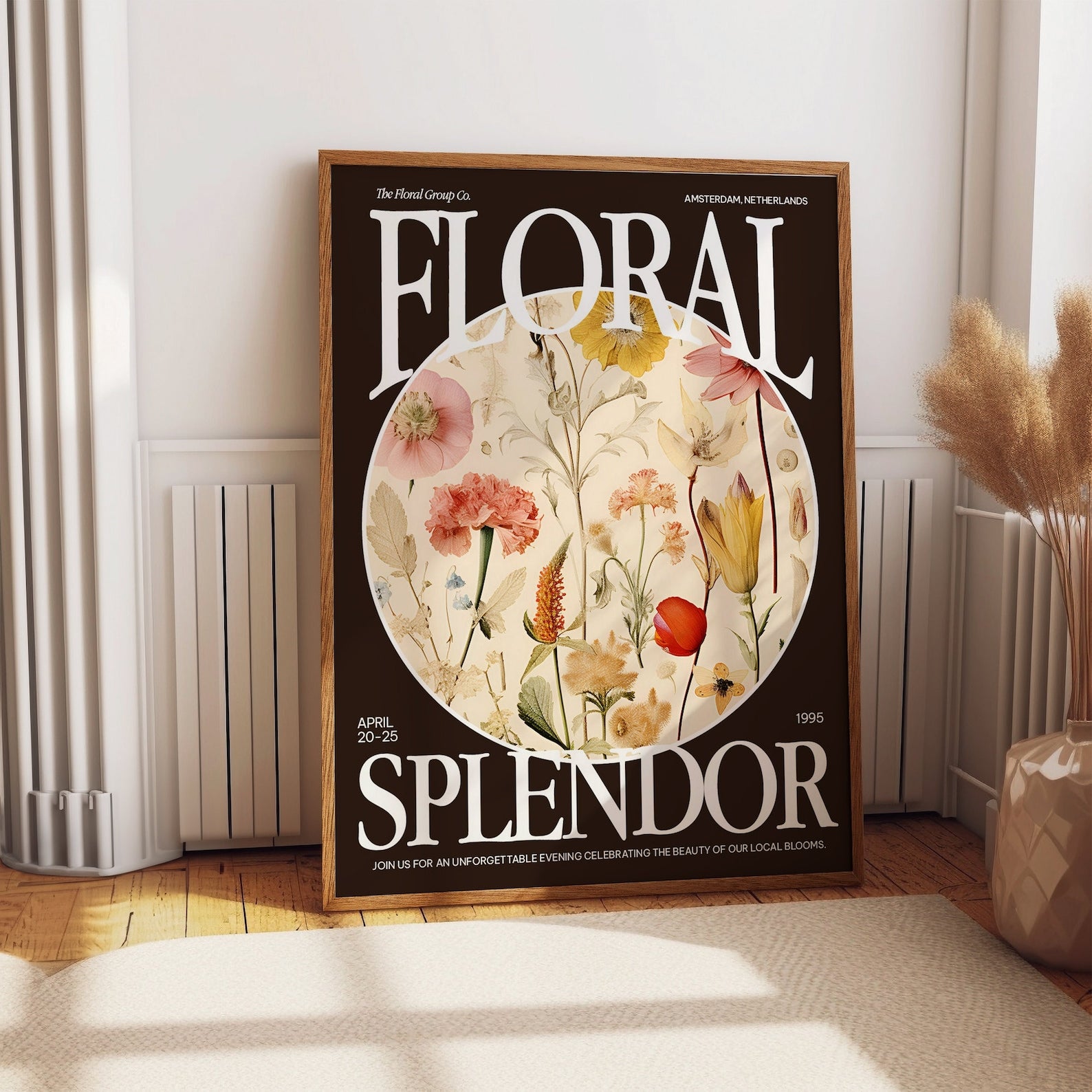 Floral Splendor Poster