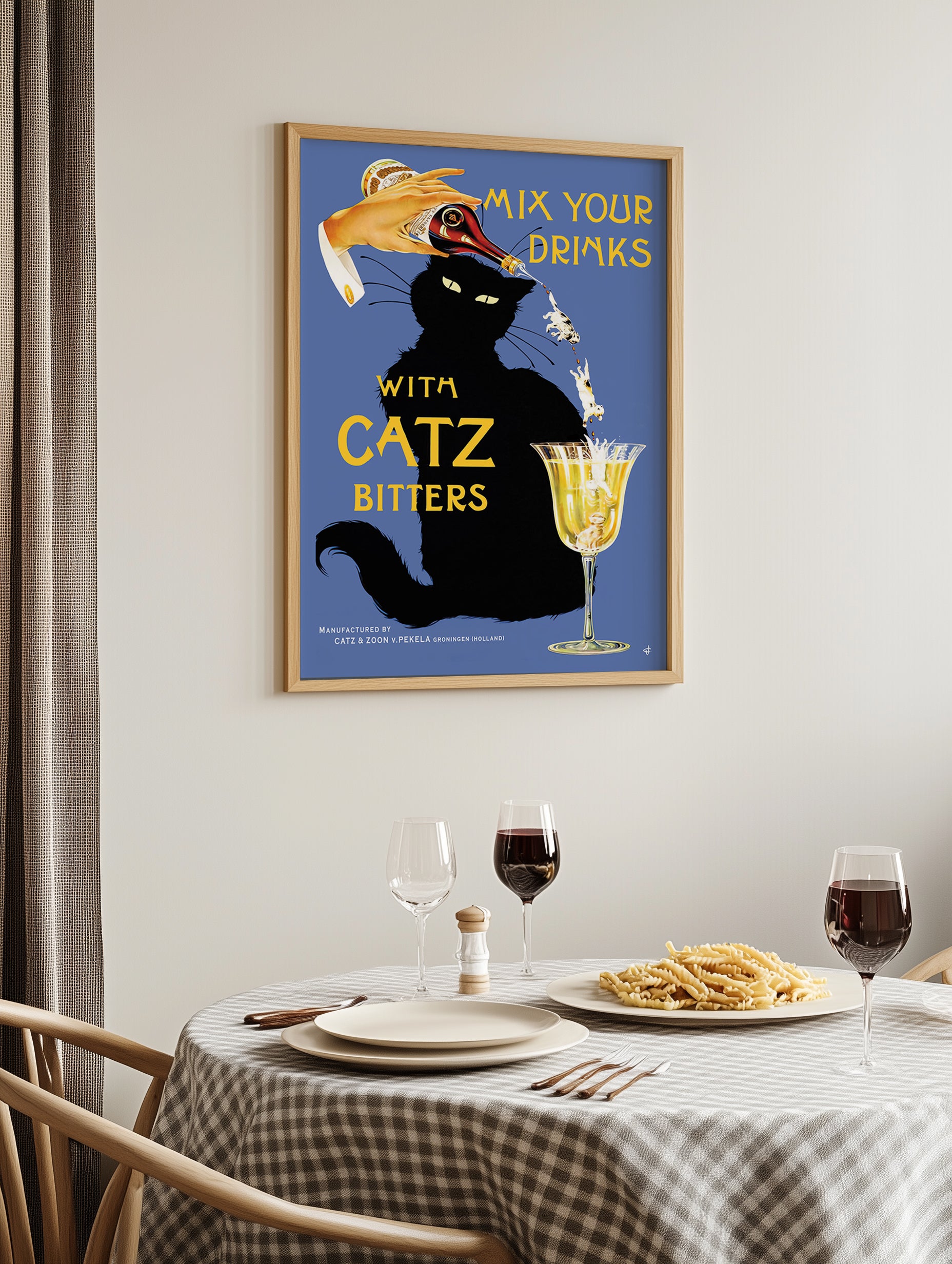 Mischen Sie Ihre Getränke Katze und Bier