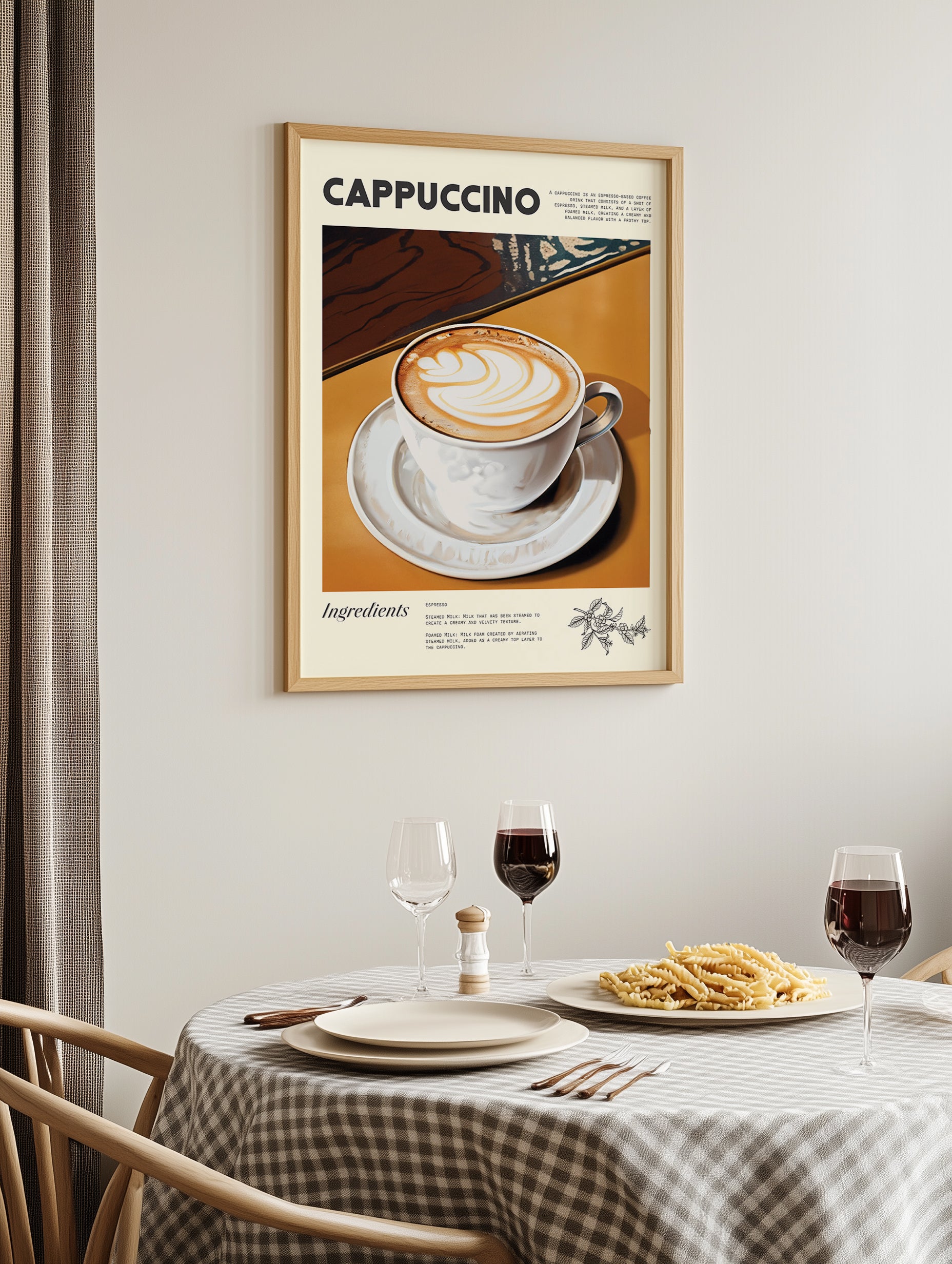 L'art du café cappuccino