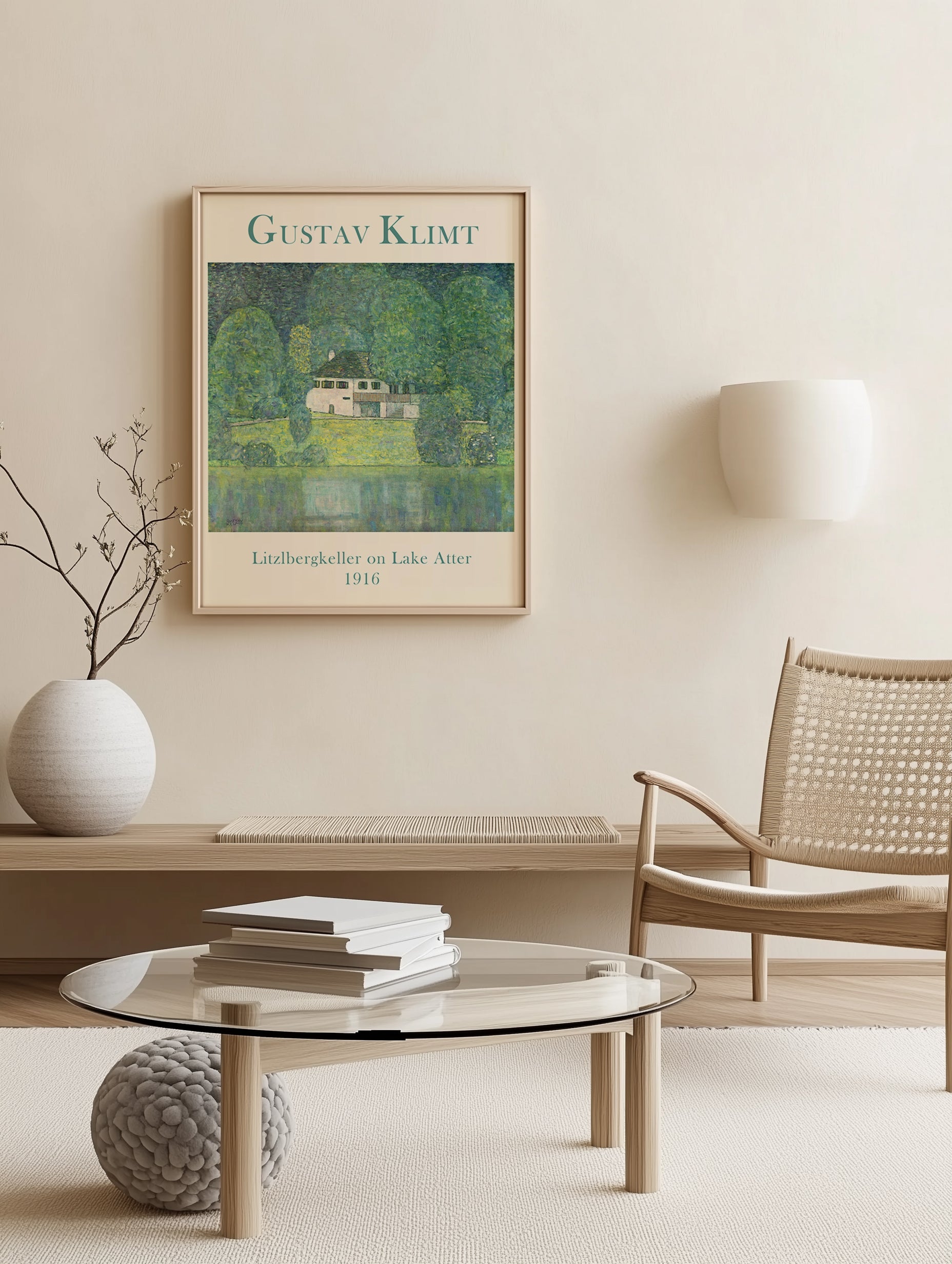 Gustav Klimt Litzlbergkeller Painting