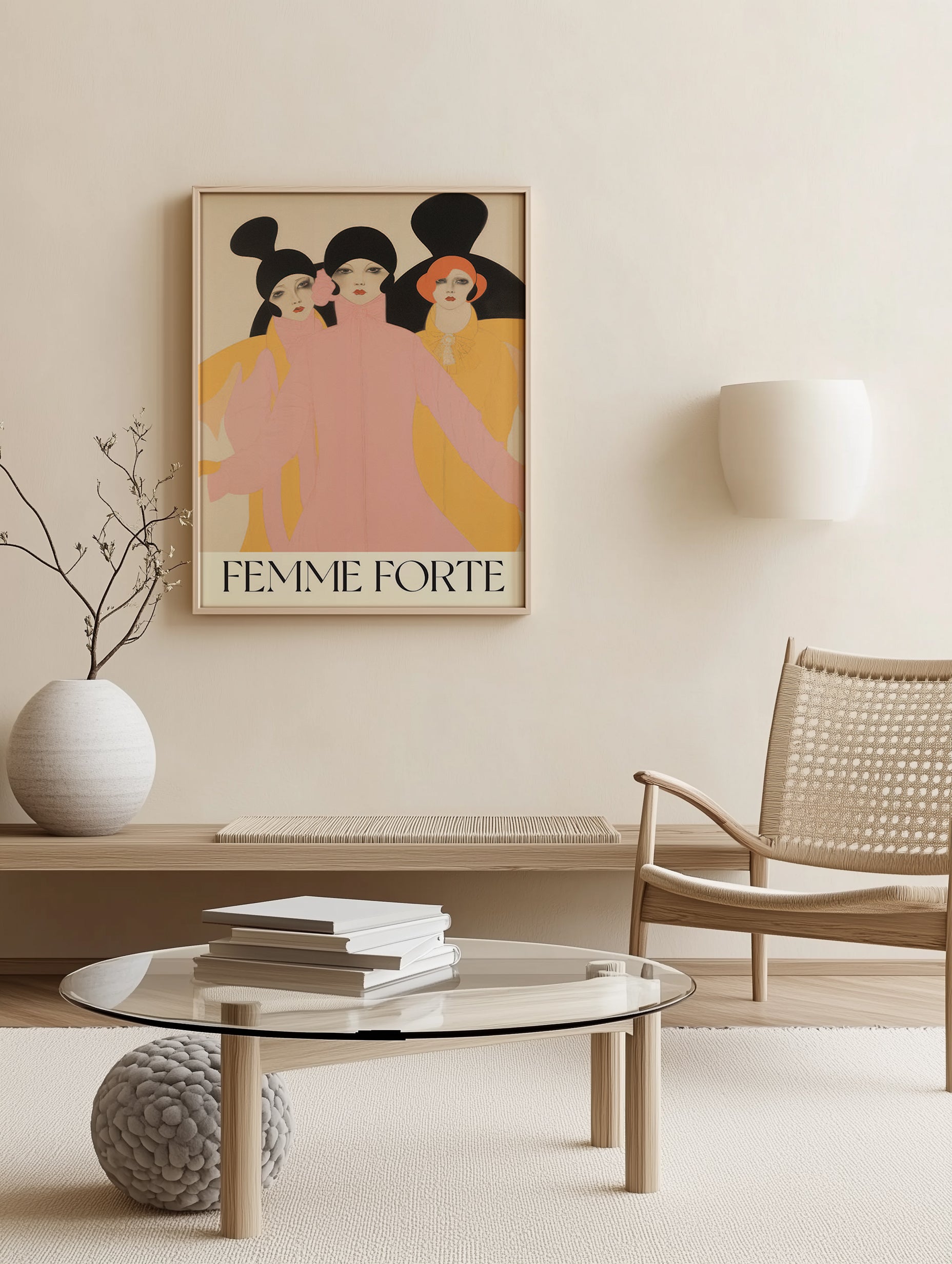 Ladies French Fashion Art