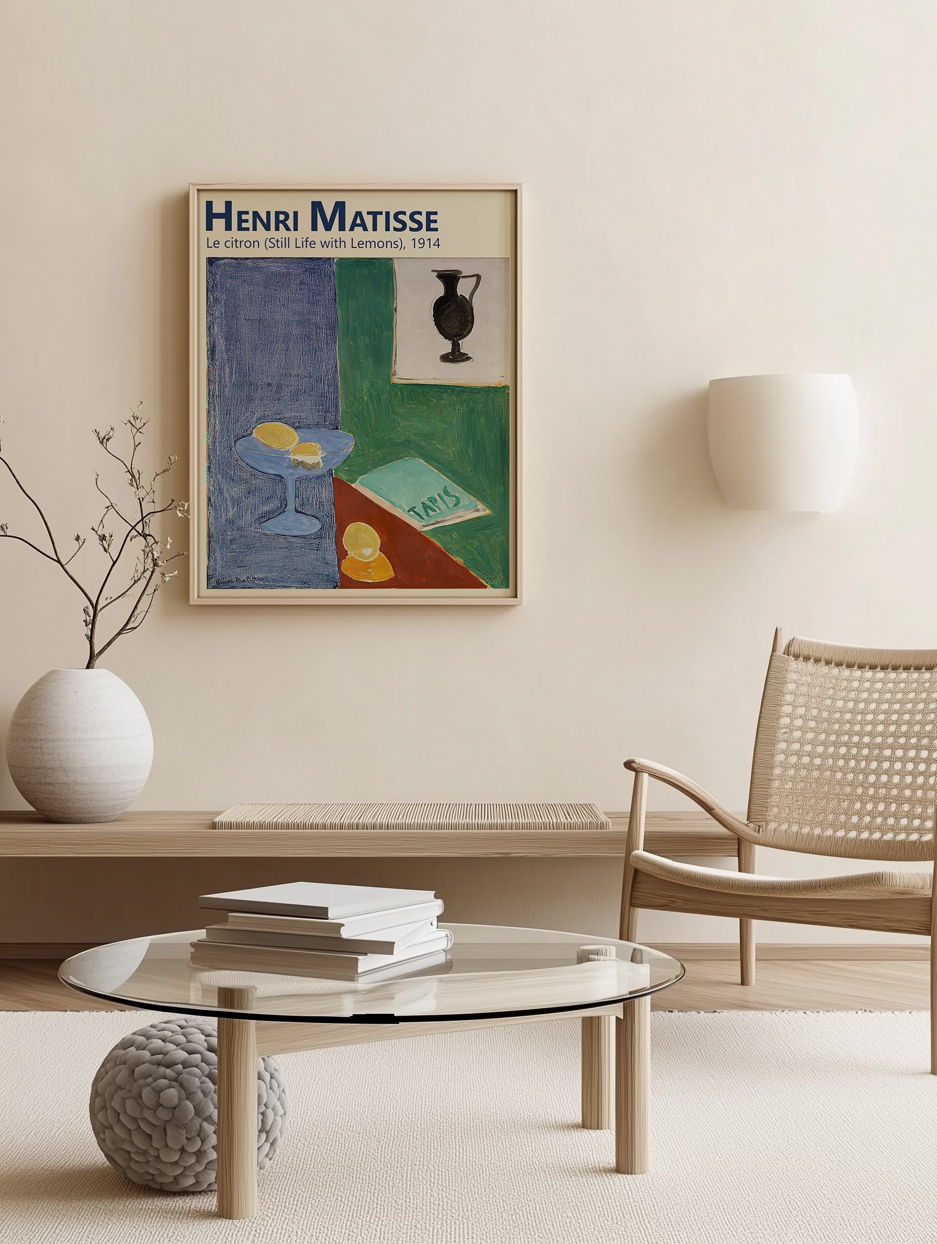 Henri Matisse Life with Lemons Art Print