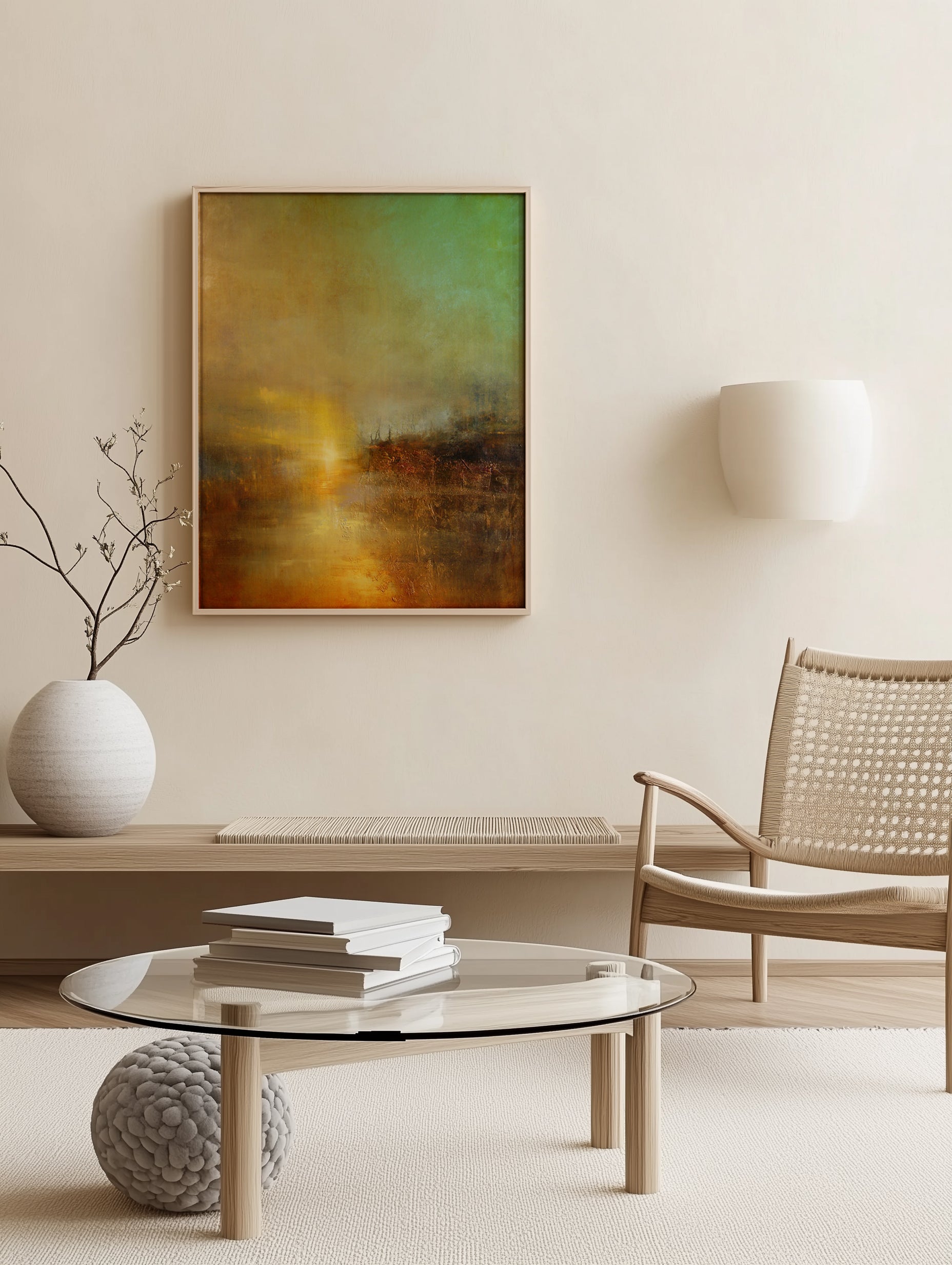 Sunset at Turners Cove by William Turner