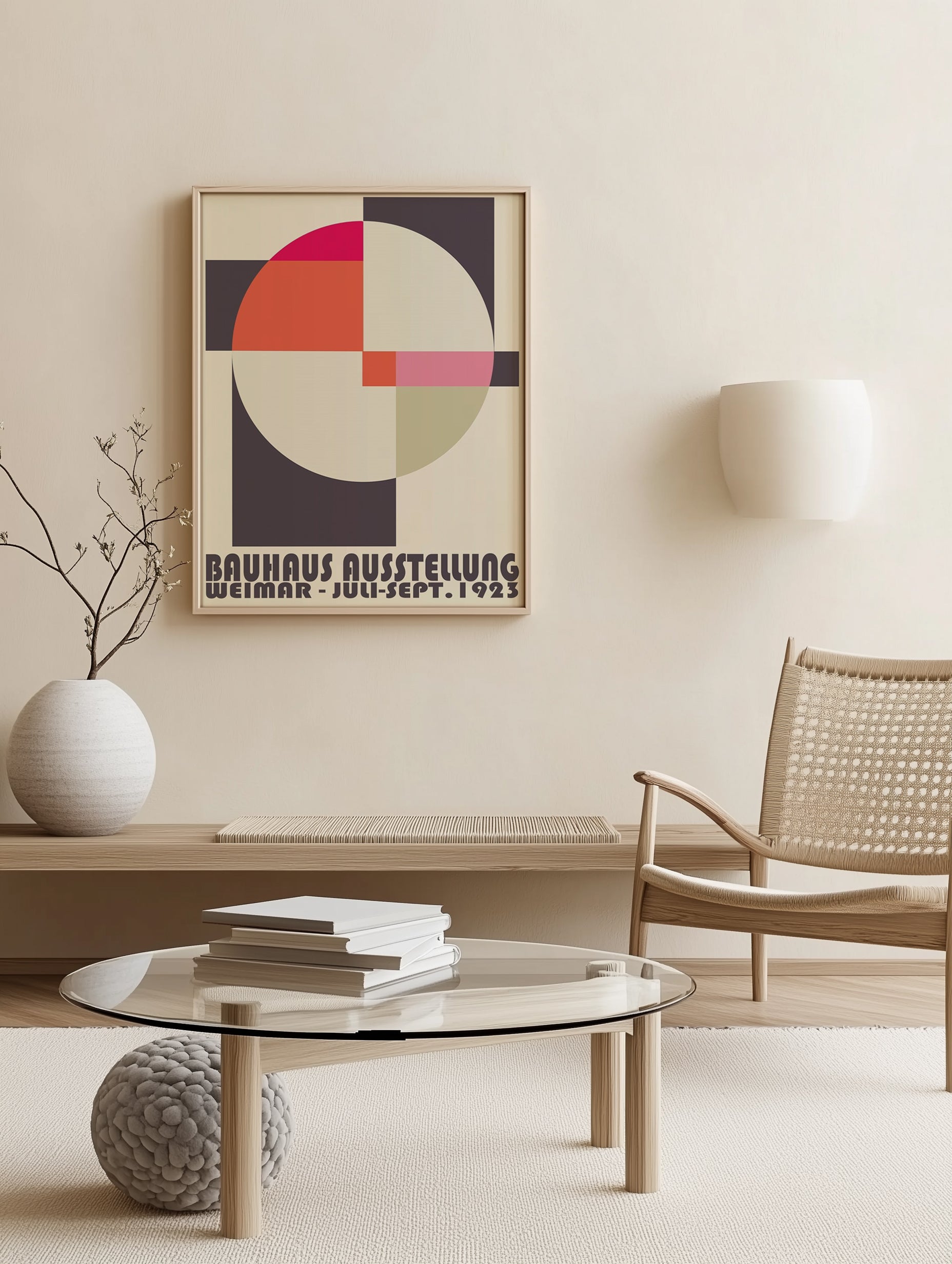 Bauhaus Ausstellung Art Print