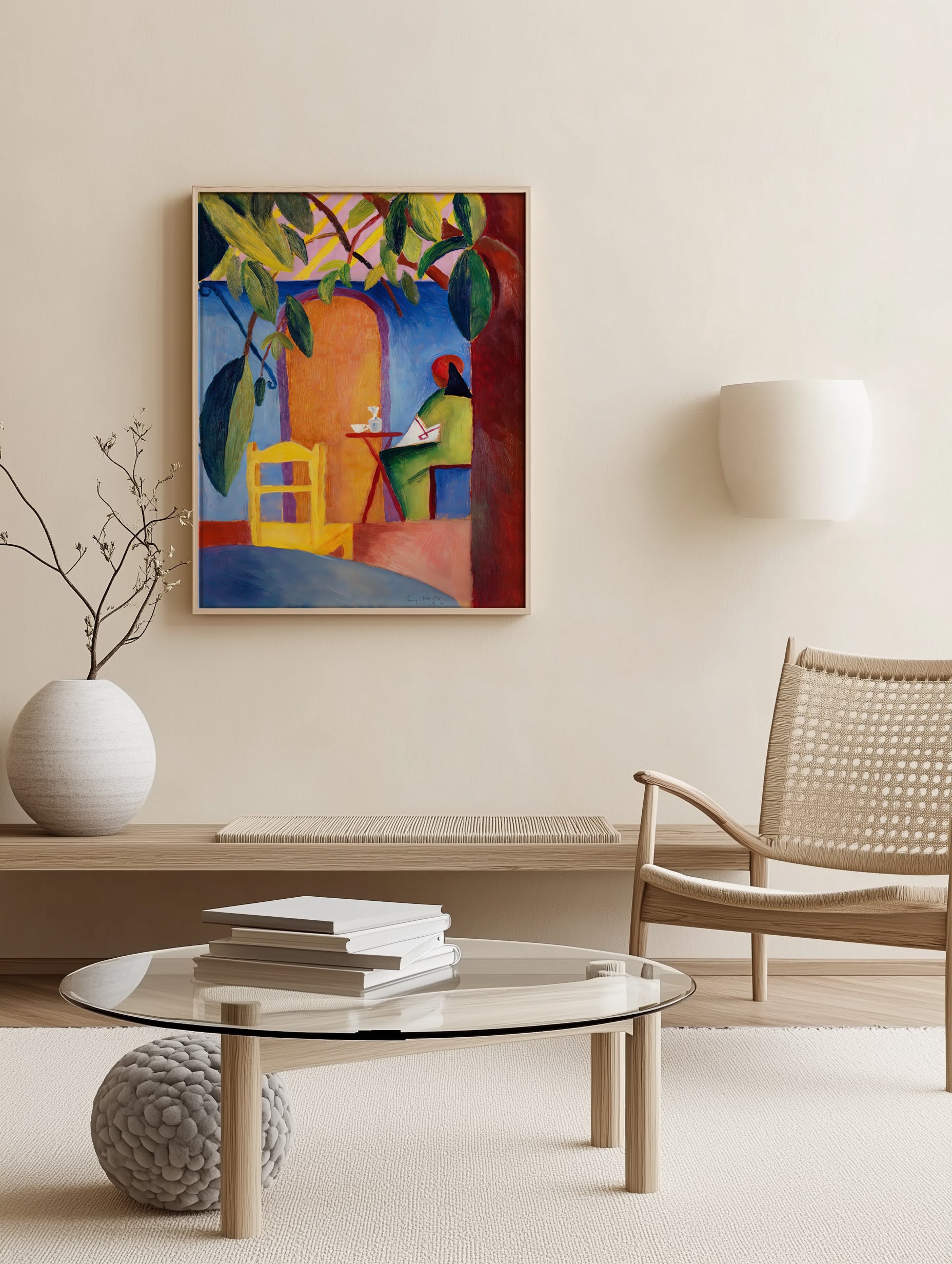 Café Bliss: Vibrant Coffee Wall Art Print