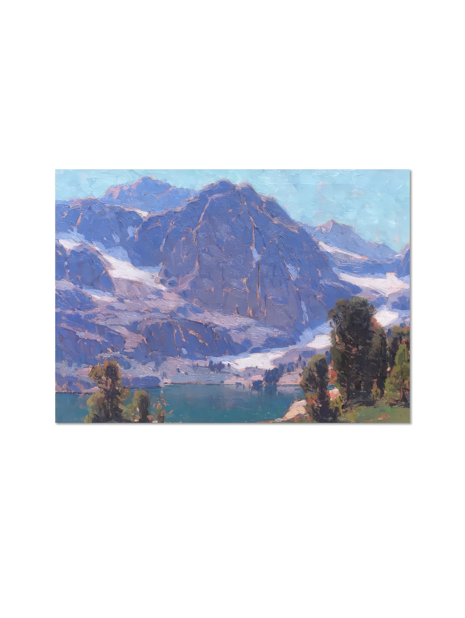 Pane Lake Poster - Alpine Mountain