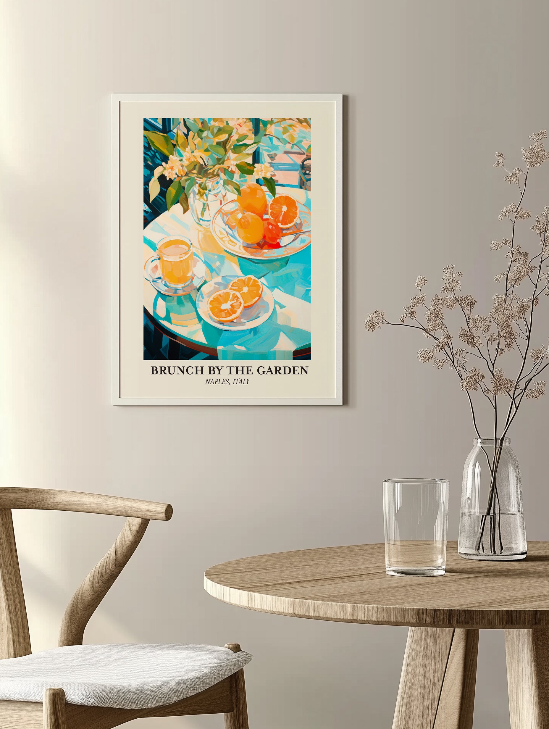 Sun-Kissed Citrus Vibrant Print