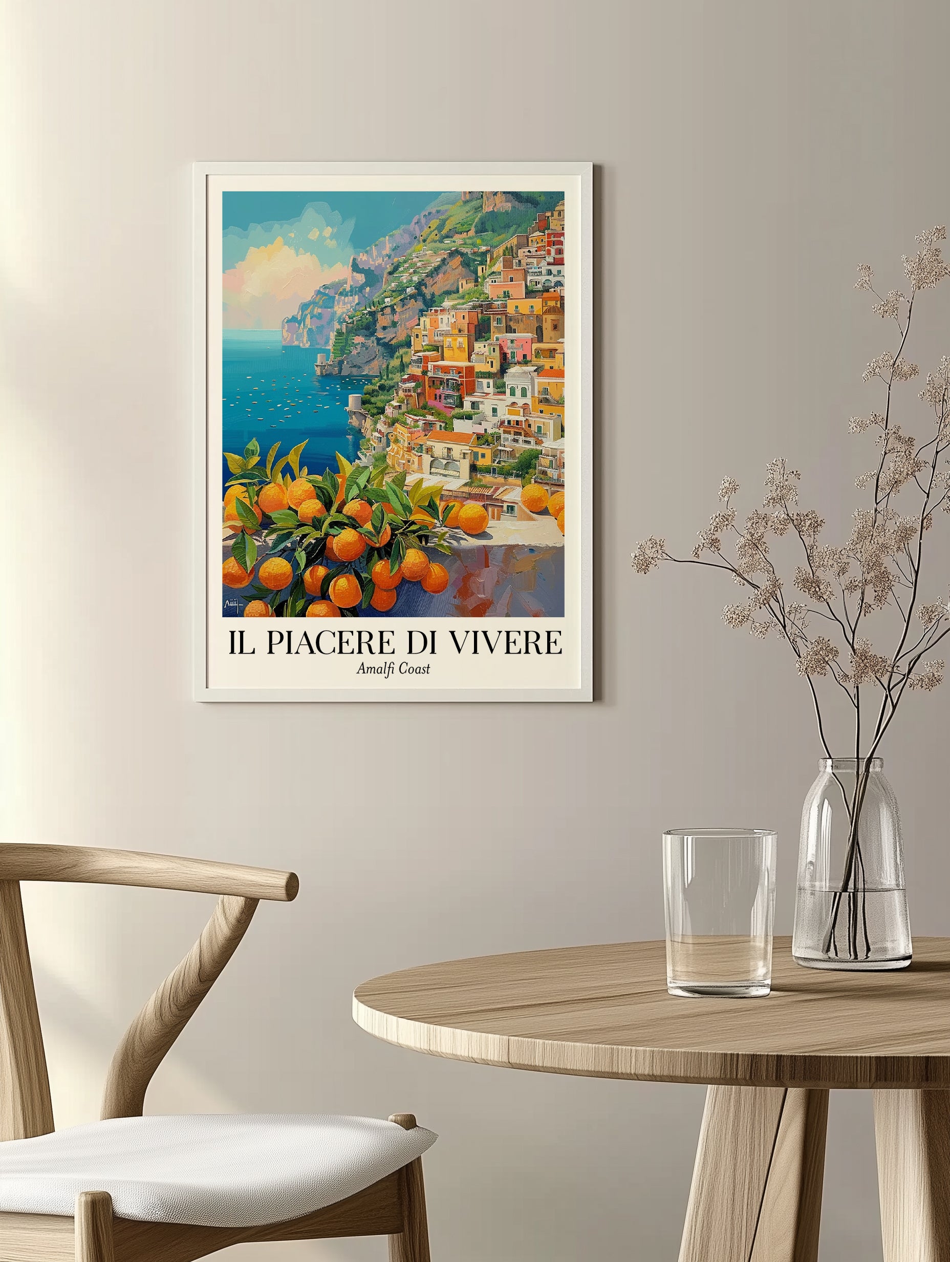 Italian Seaside and Citrus Print