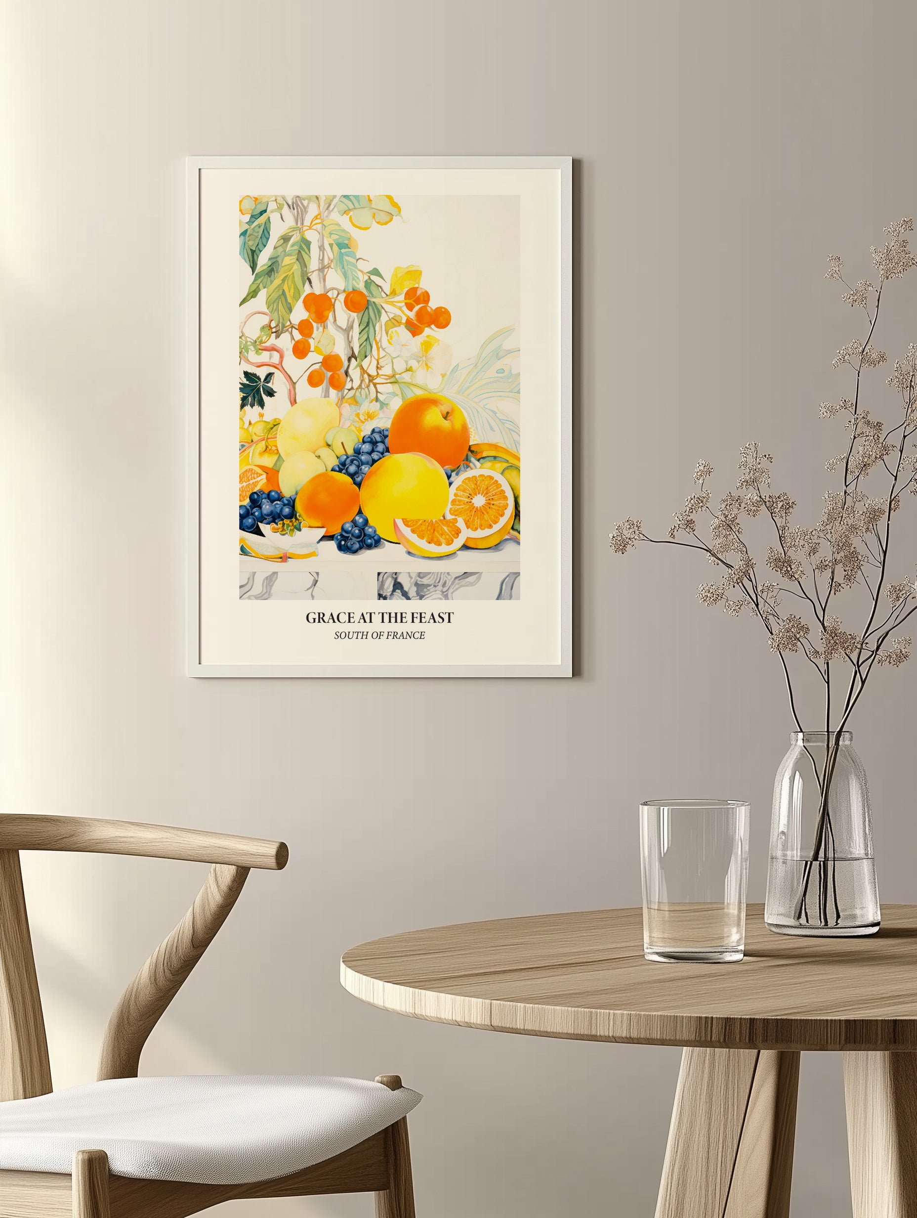 Grace at The Feast Art Print