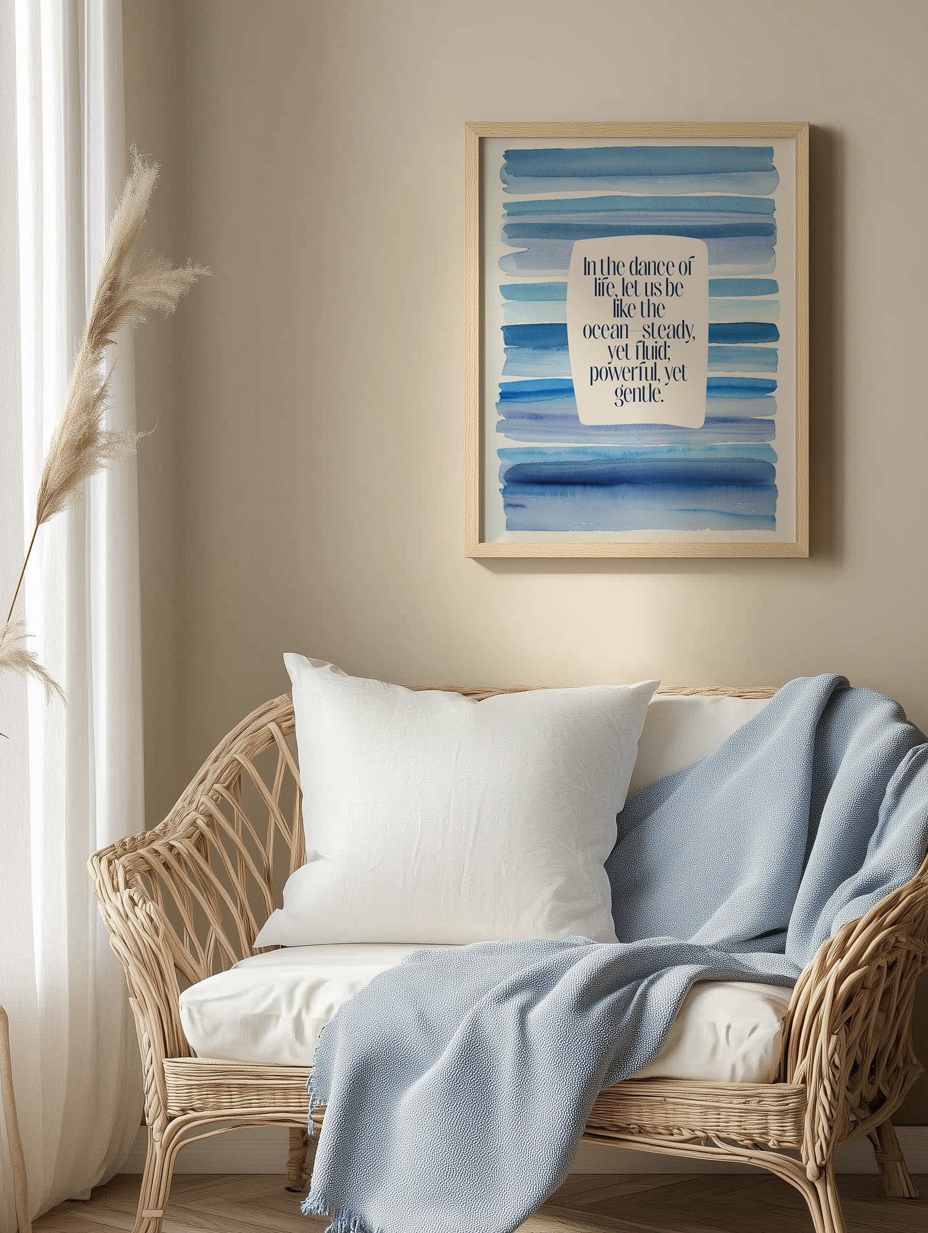 Dance of Life Ocean Print