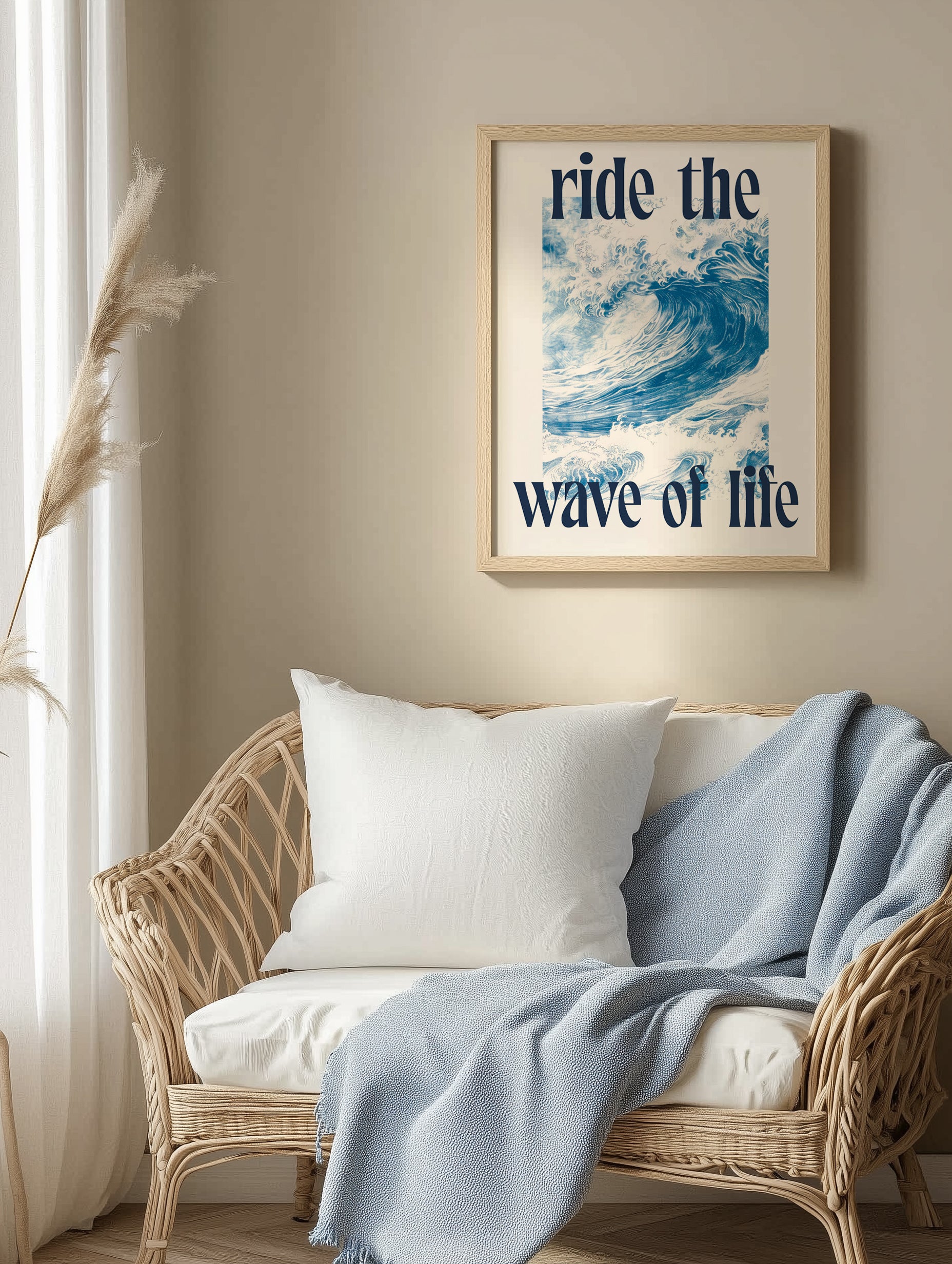 Dynamic Ocean Wave Art Print