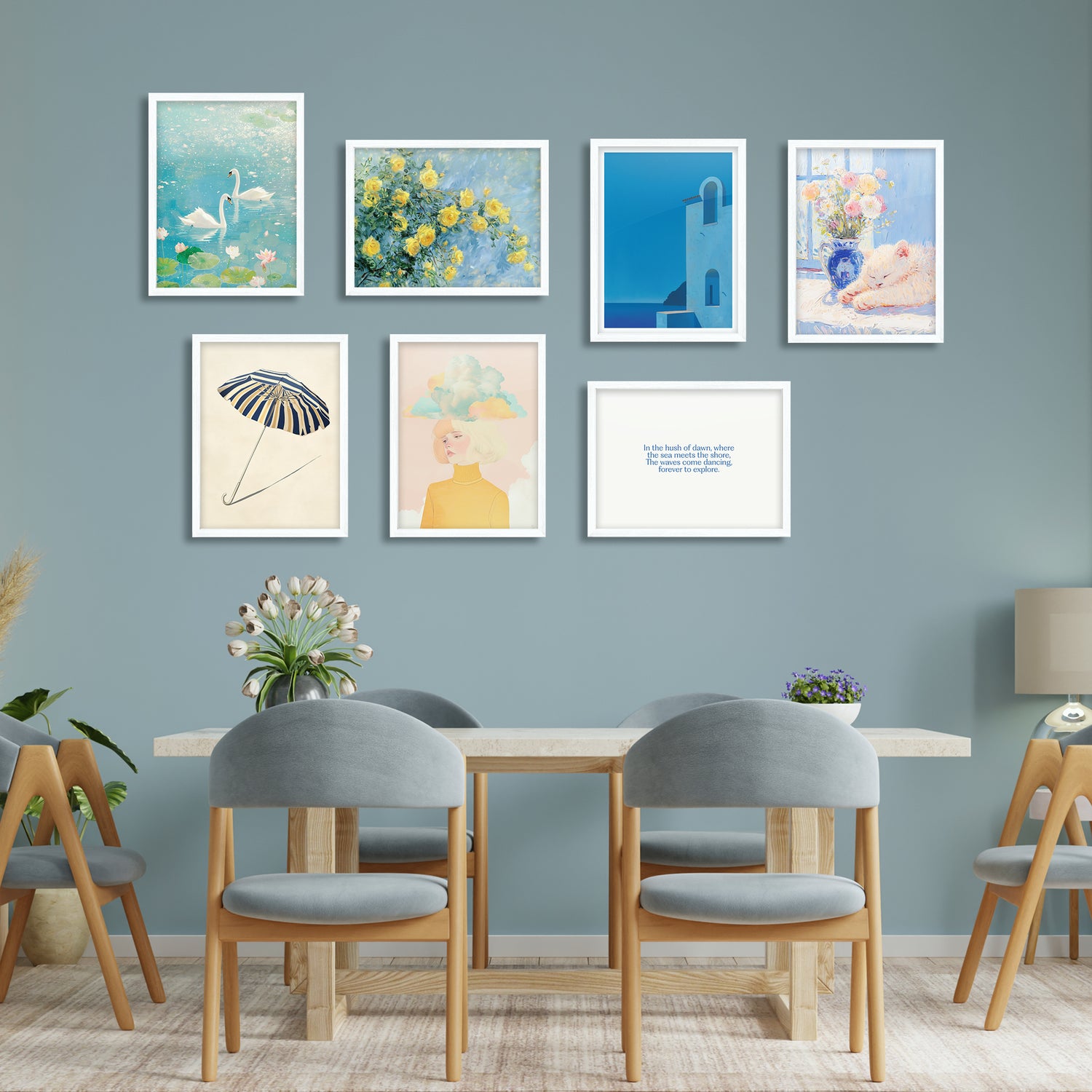 Transform Your Space: Calming Wall Art for a Fresh January Reset