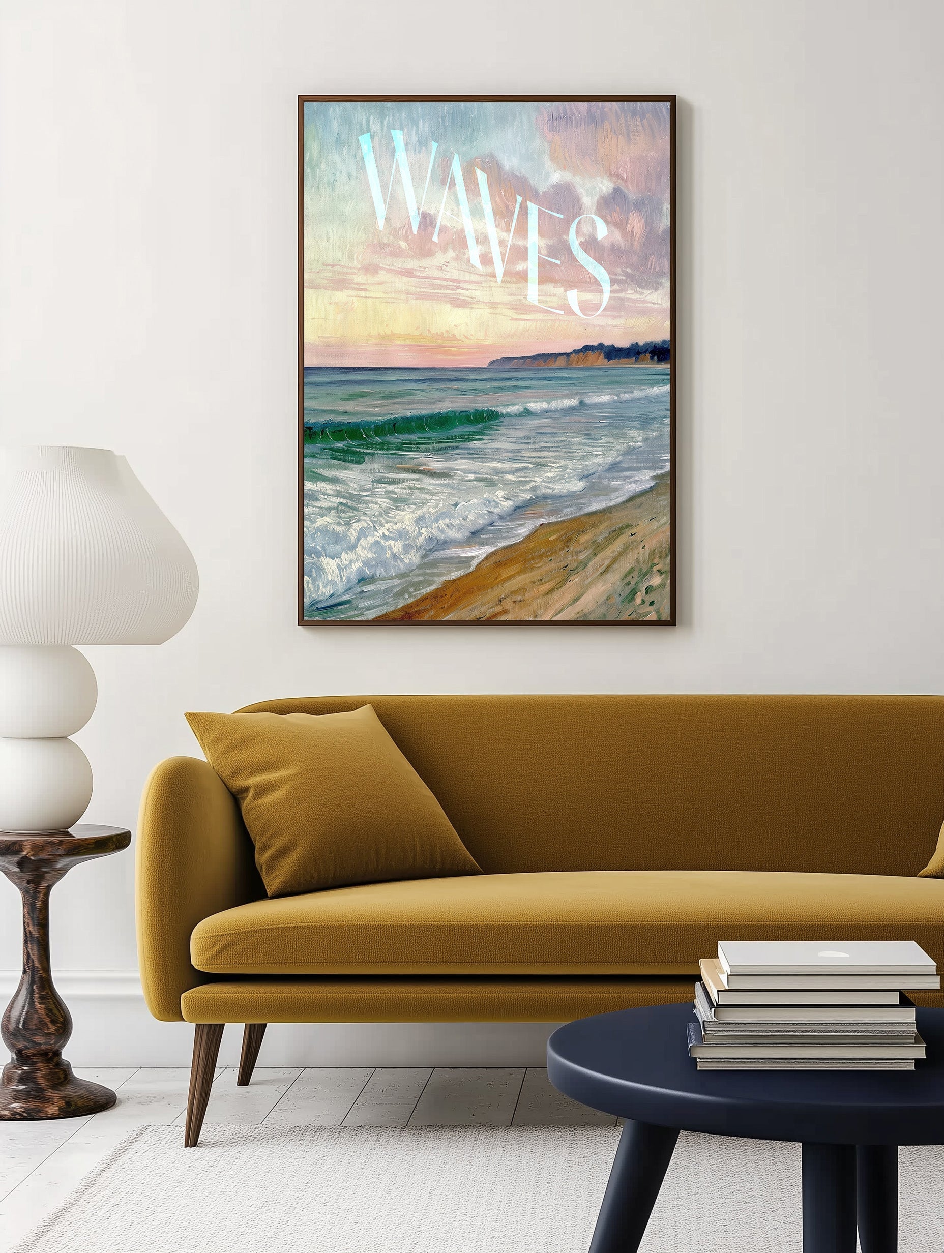 Waves Beach Print