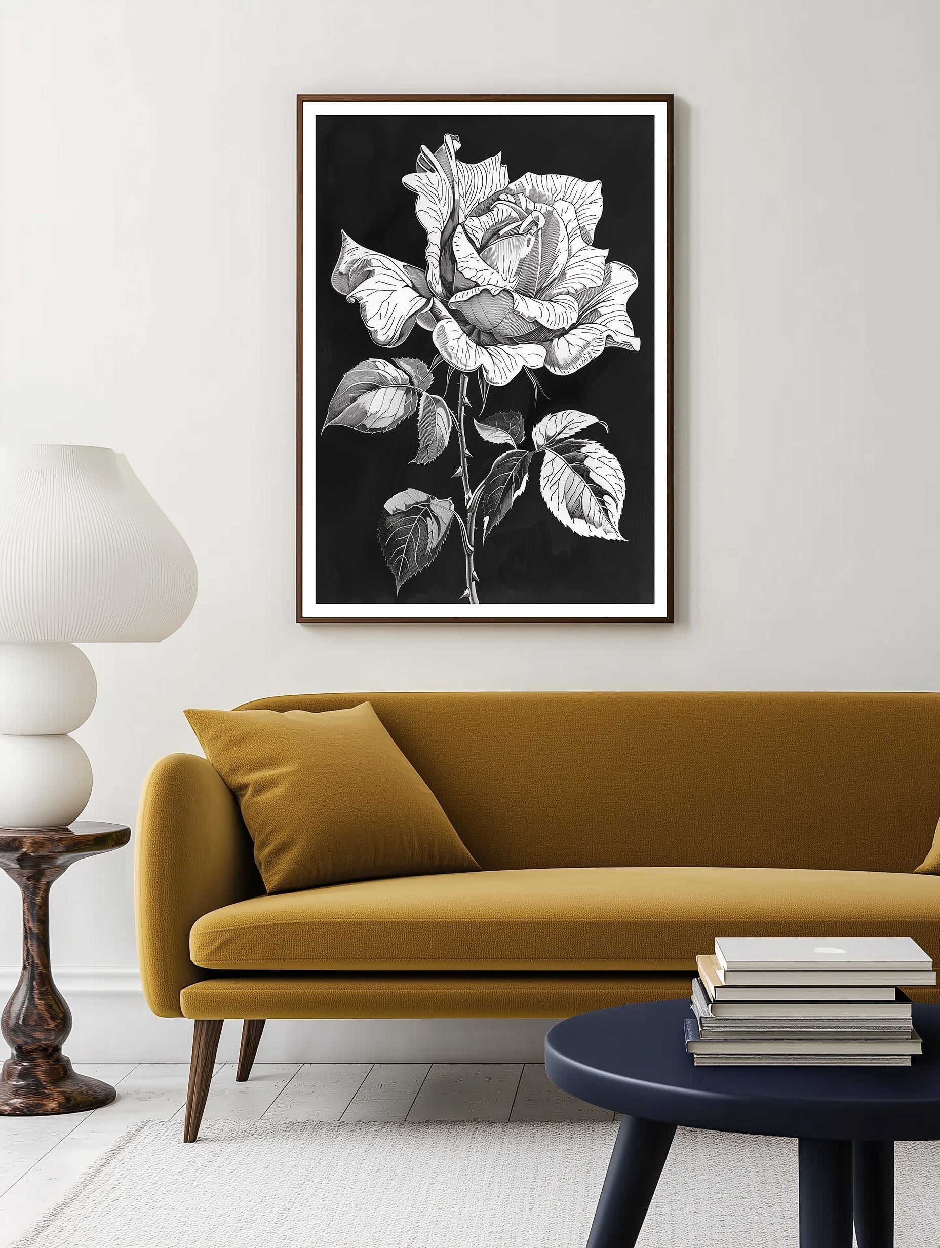 Rose Flower Print