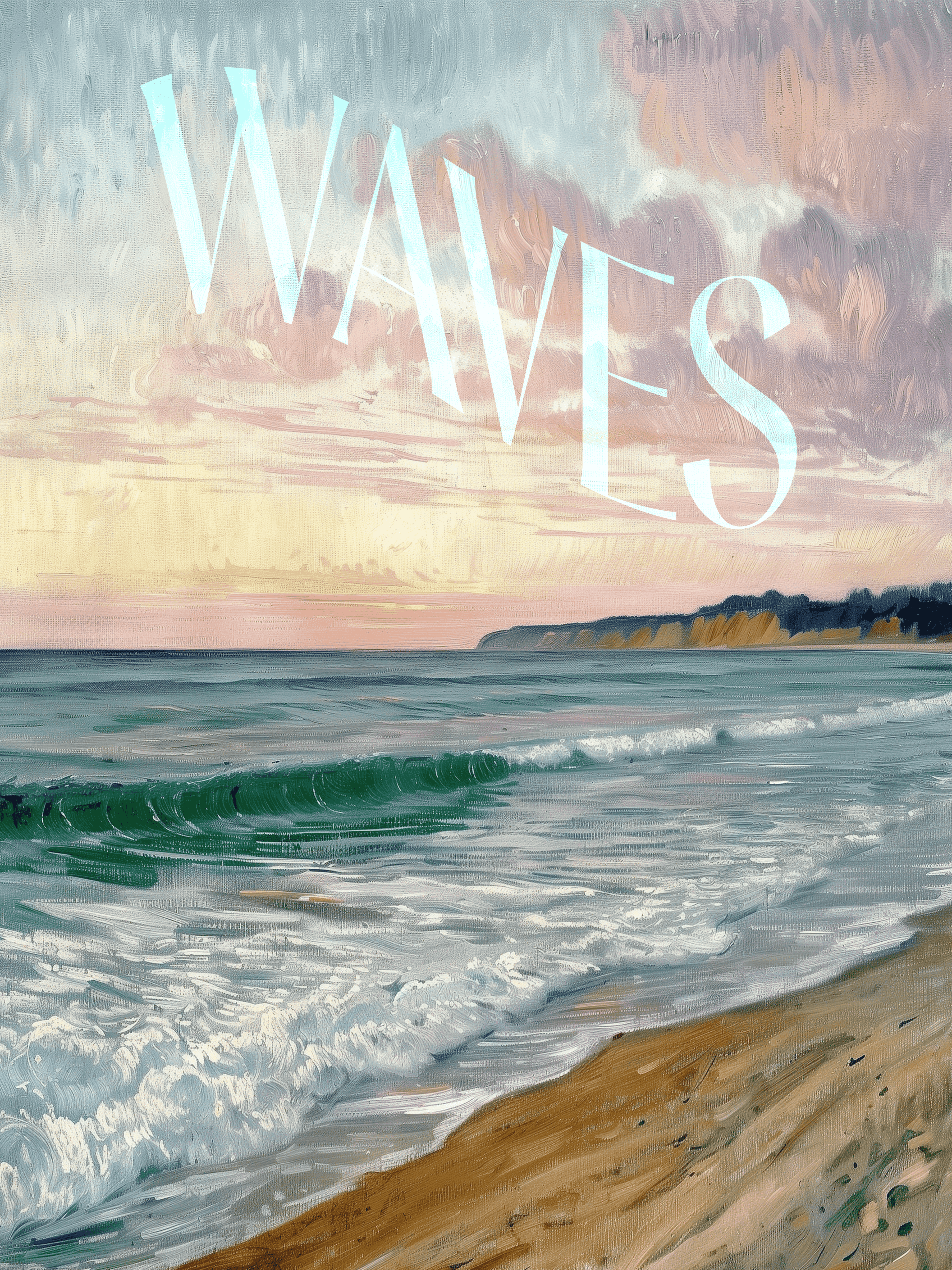 Waves Beach Print