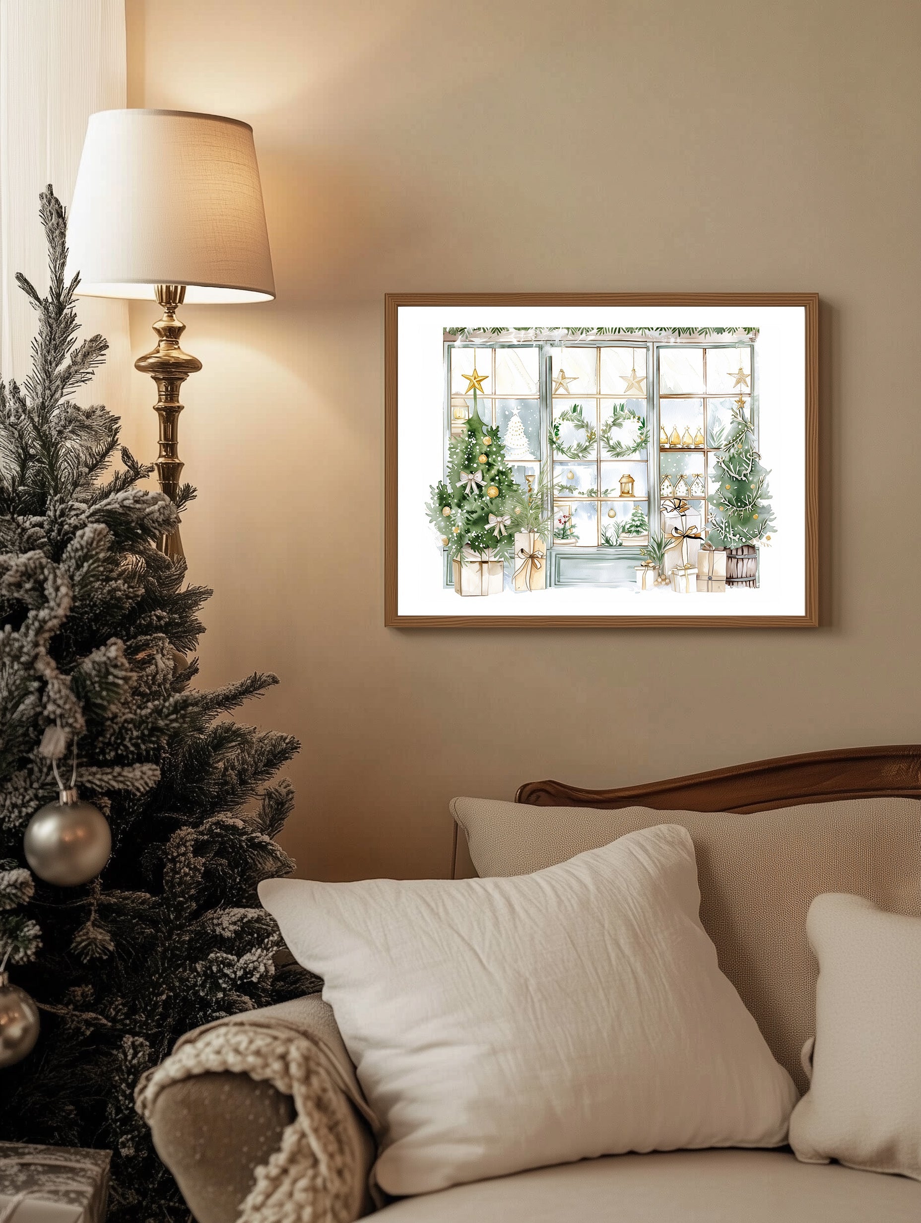 Winter Wonderland Window Print