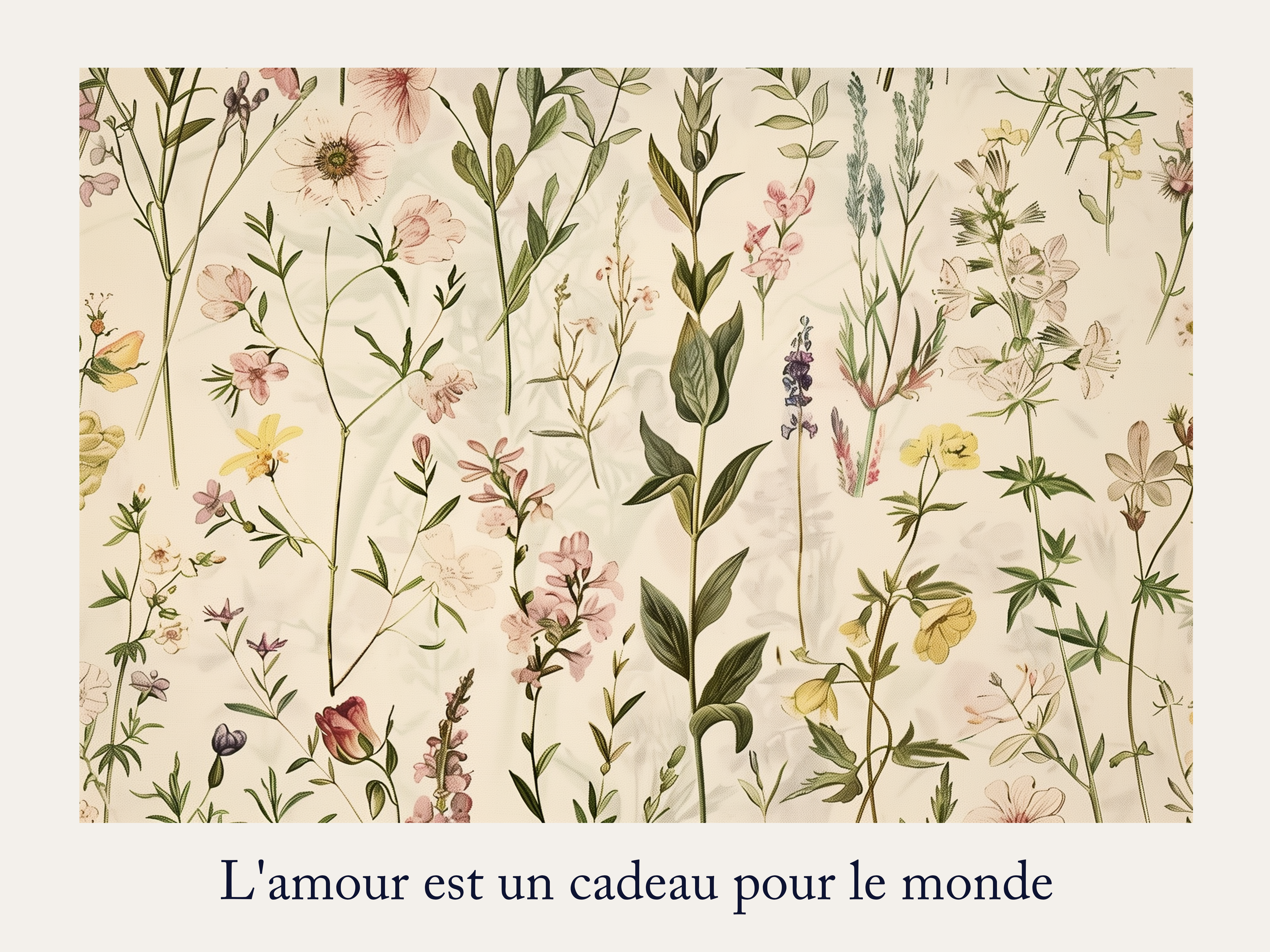 Wildflower Garden Print