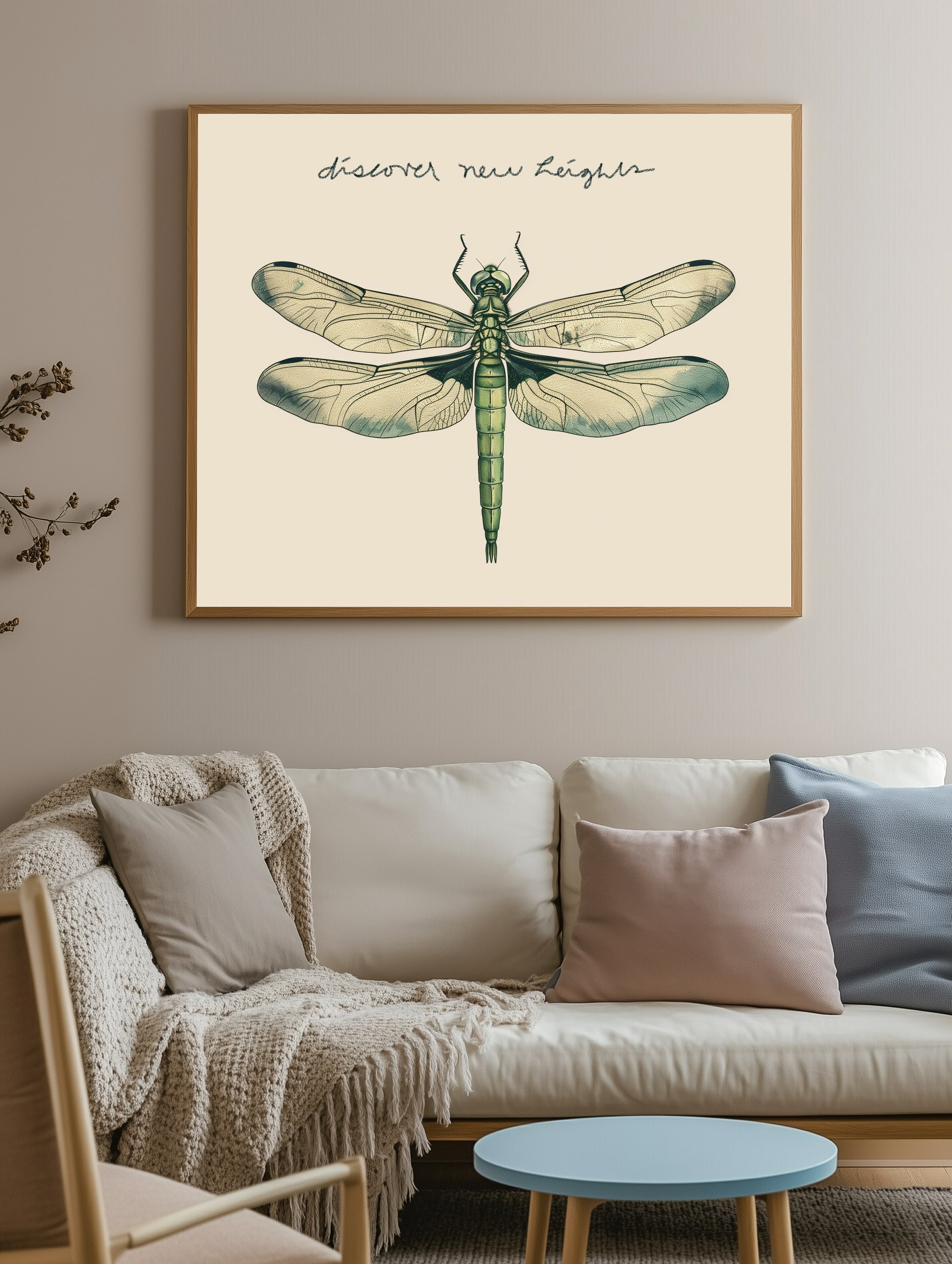 Dragonfly Quote Print